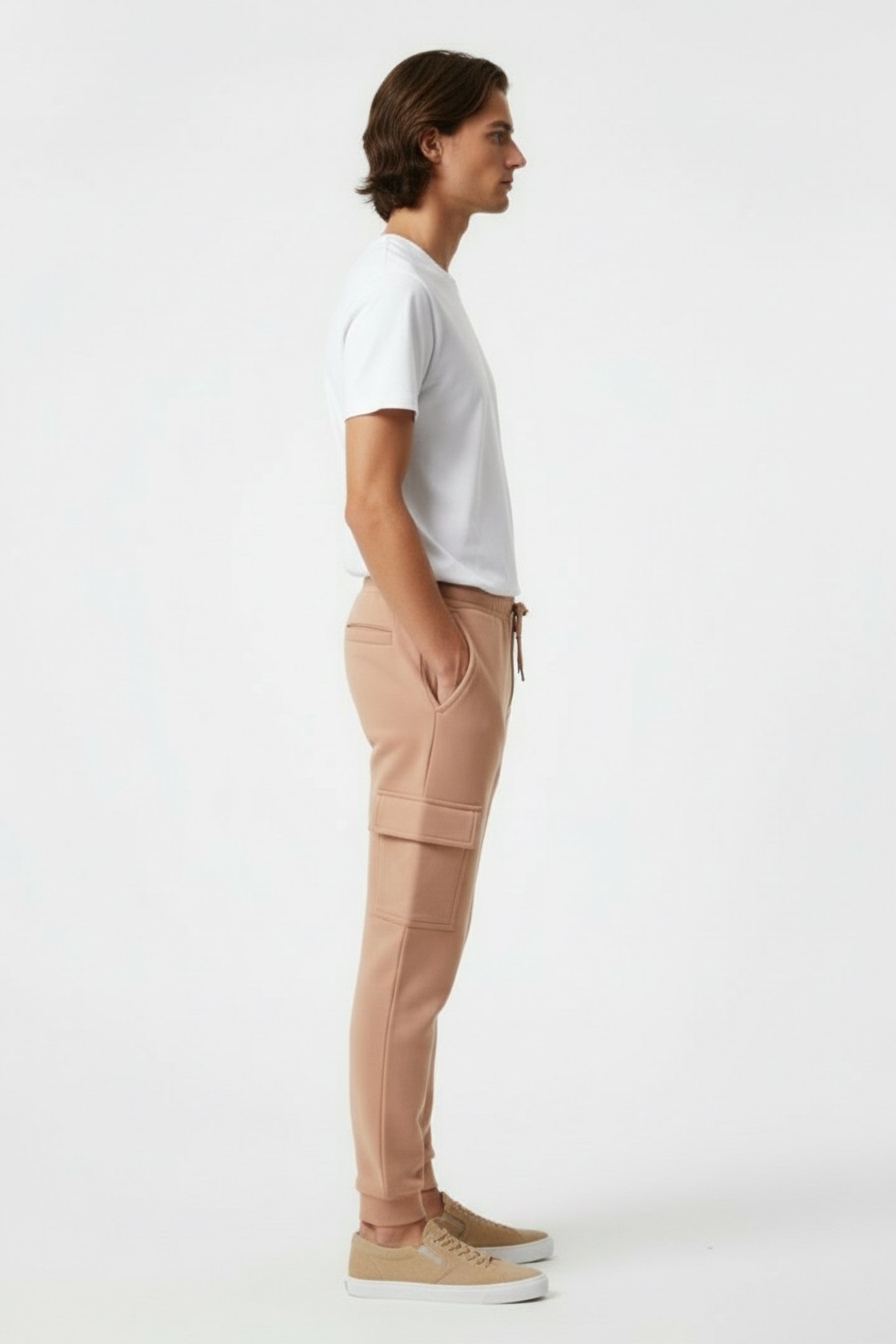 TRACKSUIT TROUSERS LATTE 3