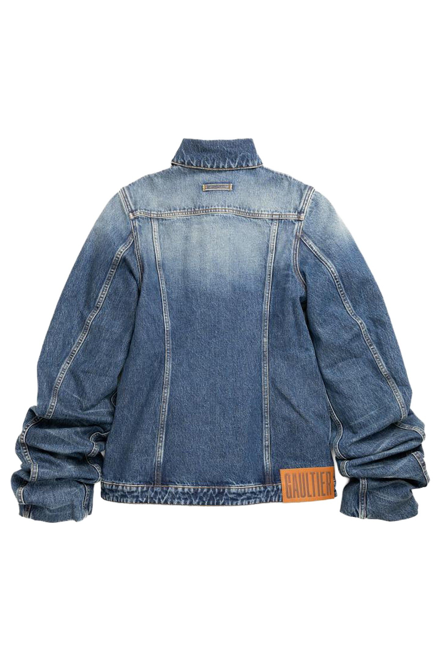 JEAN PAUL GAULTIER – DENIM JACKET WITH OVERSIZED SLEEVES 2