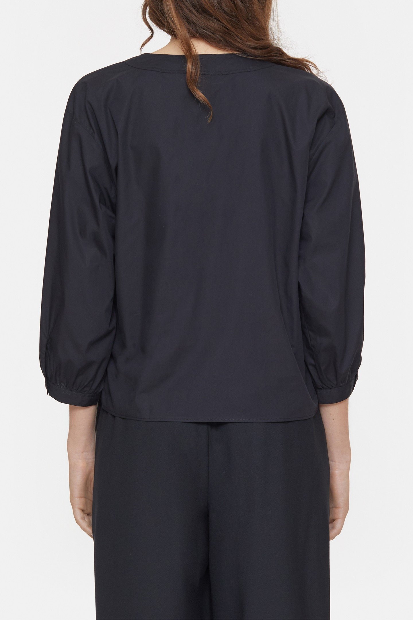 WRAPED TOP SHIRTS & BLOUSES BLACK 2