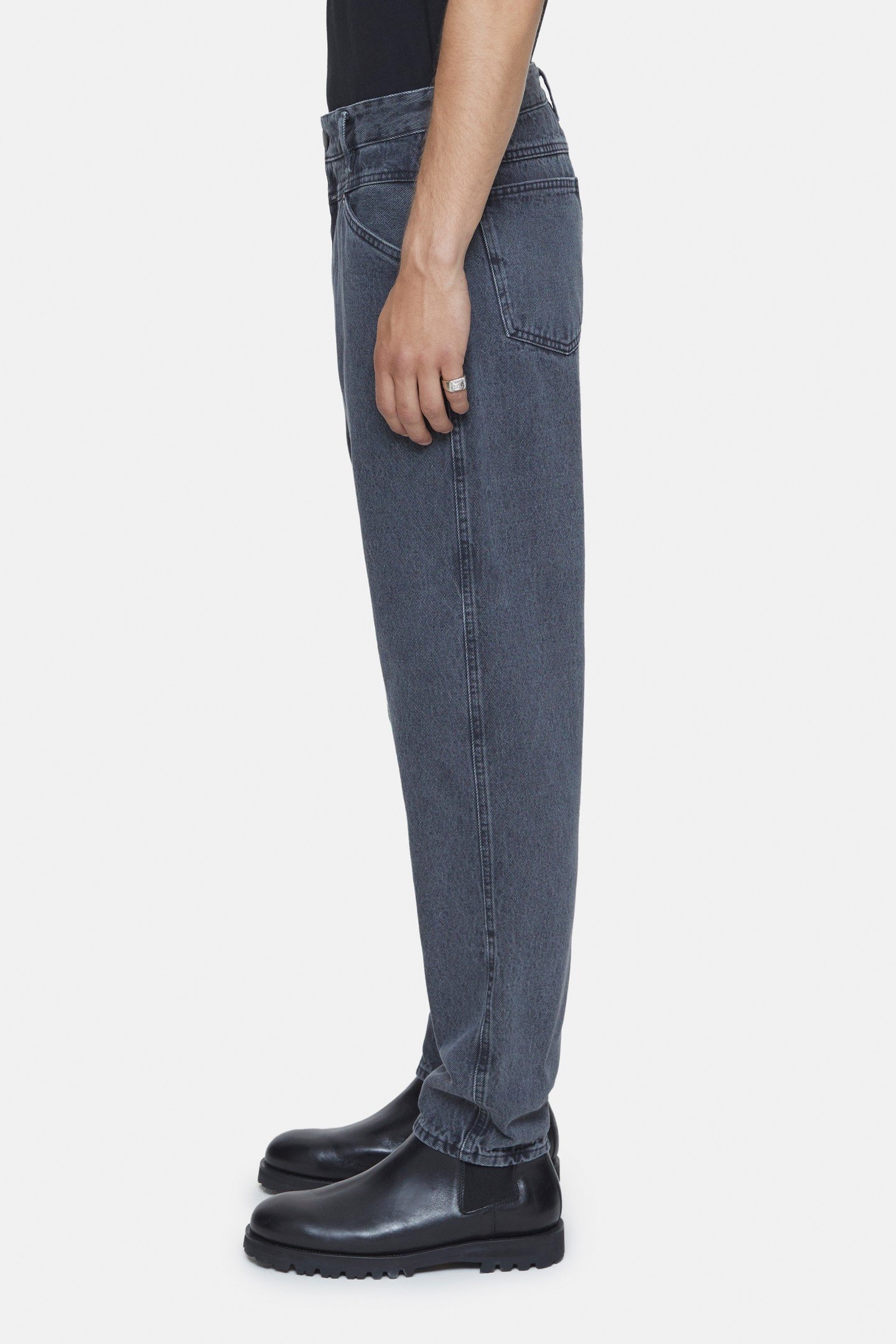 X-LENT TAPERED JEANS BLACK/BLACK 3