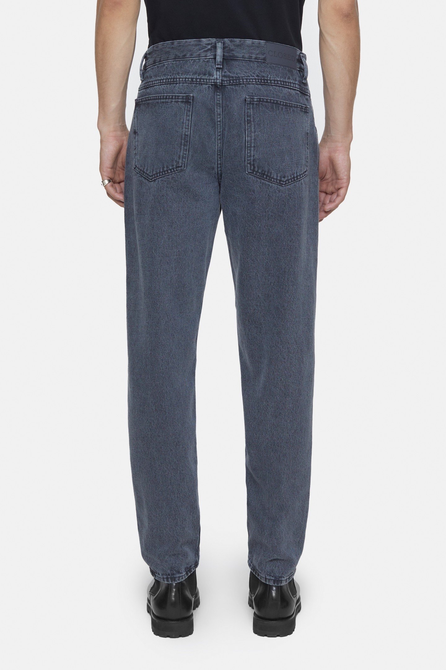 X-LENT TAPERED JEANS BLACK/BLACK 4