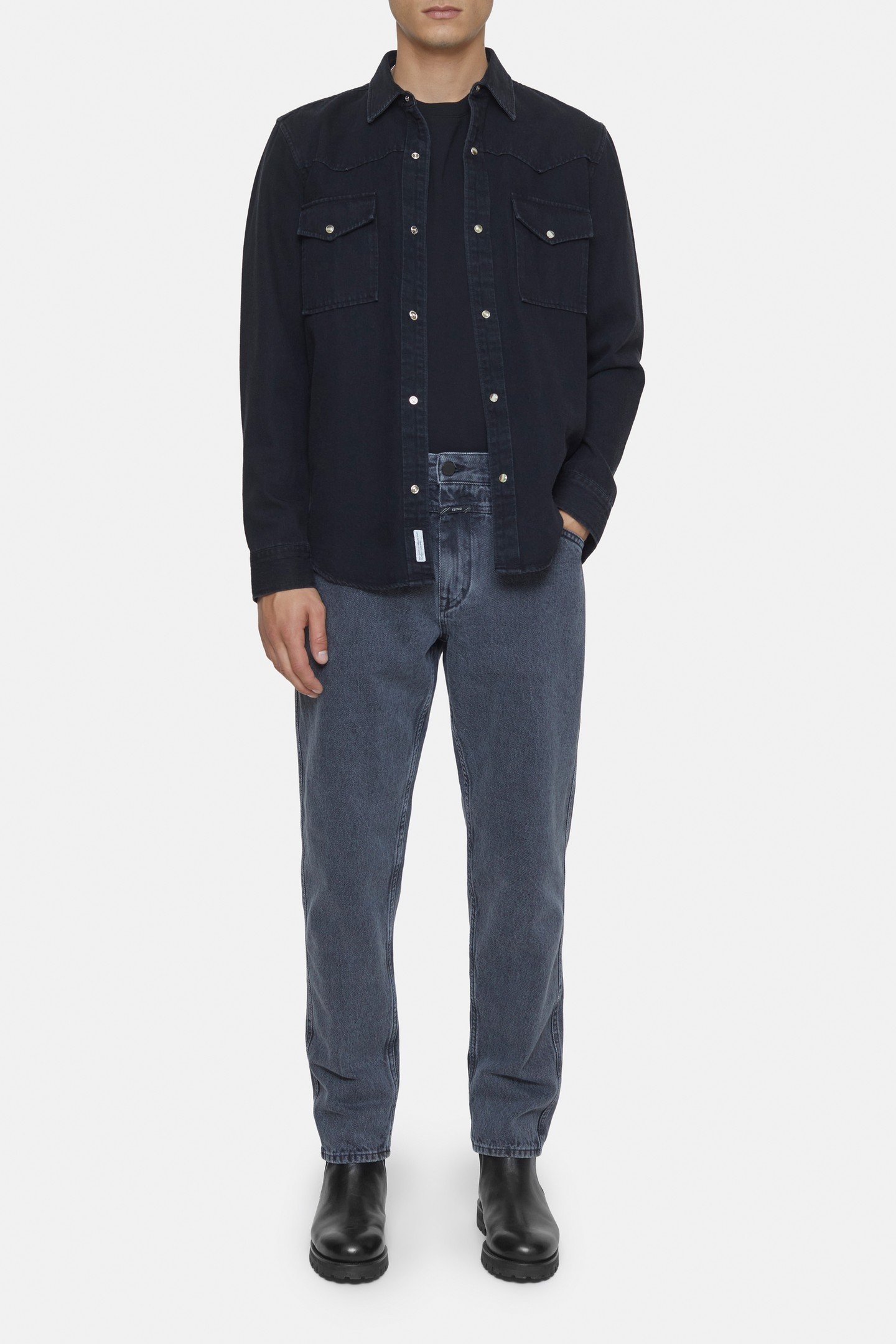 X-LENT TAPERED JEANS BLACK/BLACK 7