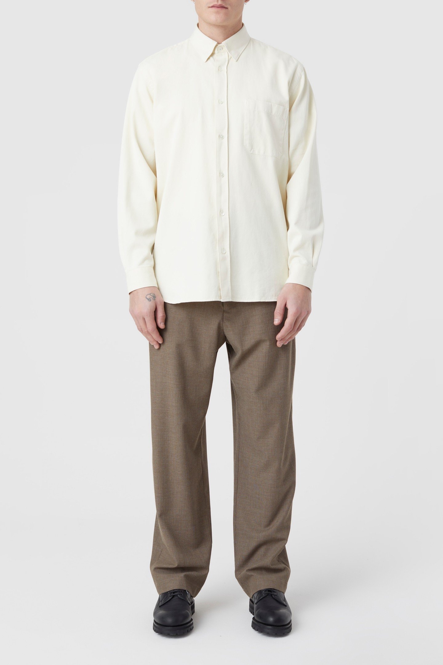 FORMAL ARMY SHIRT & BLOUSES ECRU 4