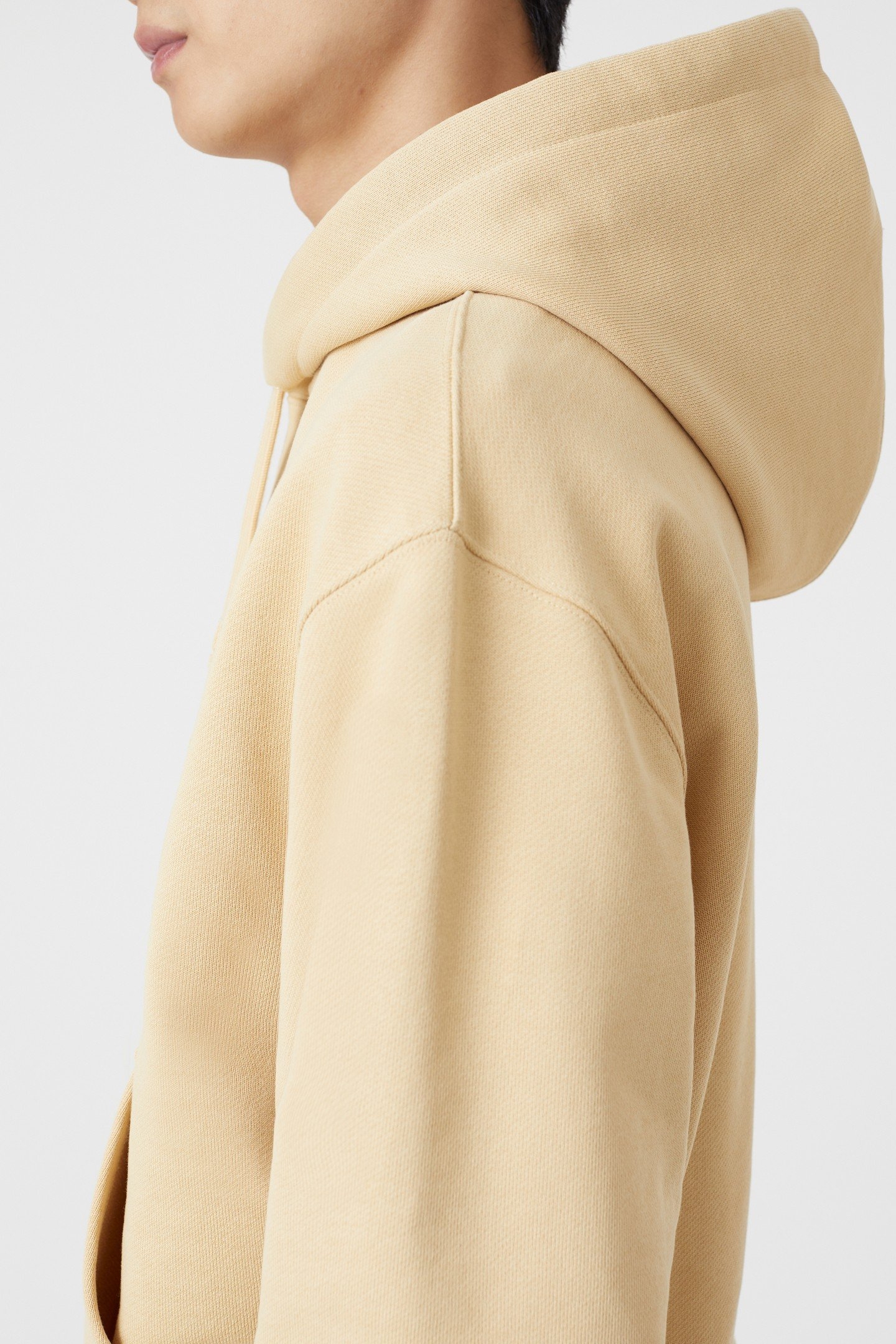 BOXY HOODIE T-SHIRTS HAY YELLOW 8