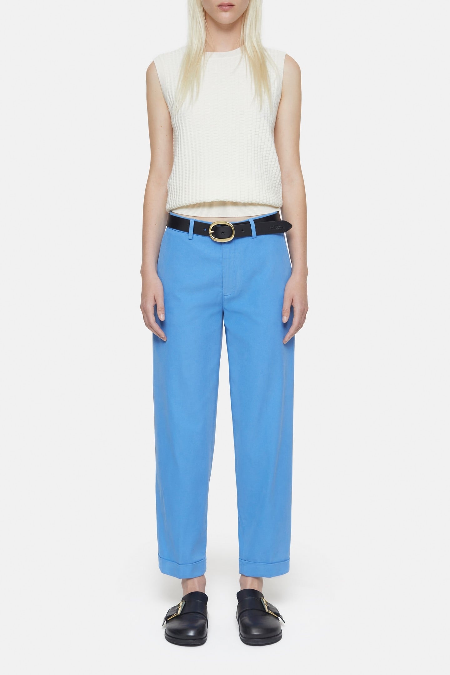 AUCKLEY PANTS CHAMBRAY BLUE 1