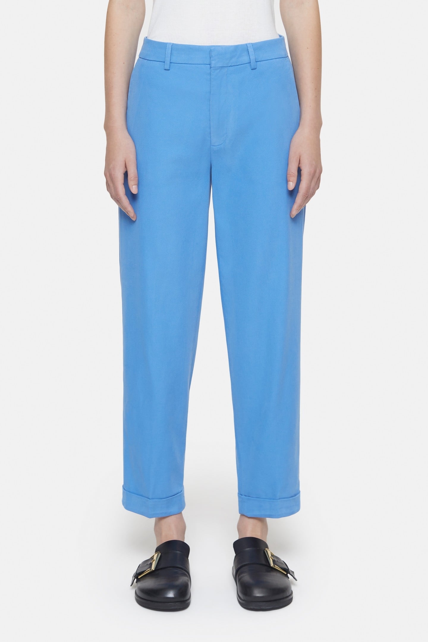 AUCKLEY PANTS CHAMBRAY BLUE 2