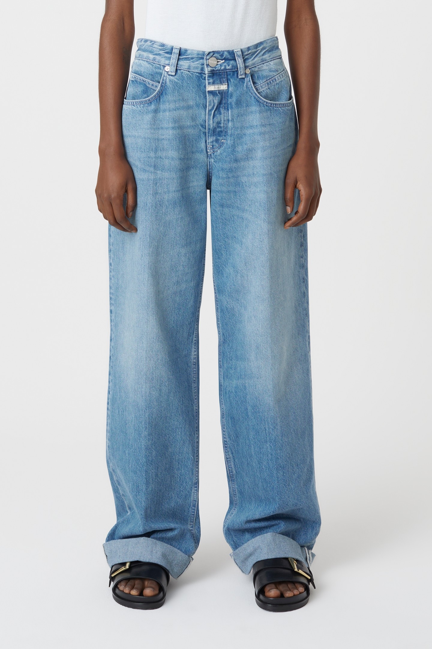 NIKKA JEANS MID BLUE 1