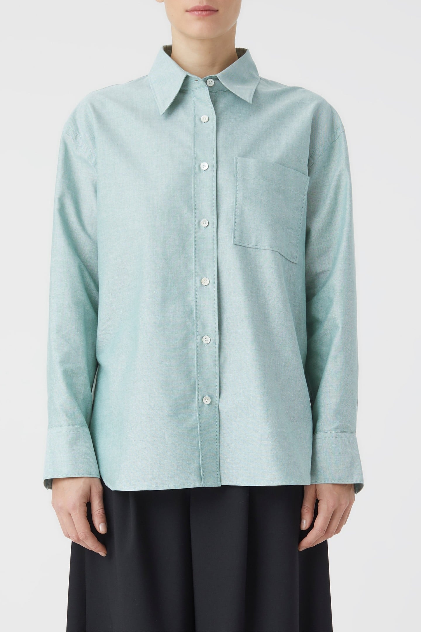 OVERSIZE SHIRT & BLOUSES NEW GREEN 2