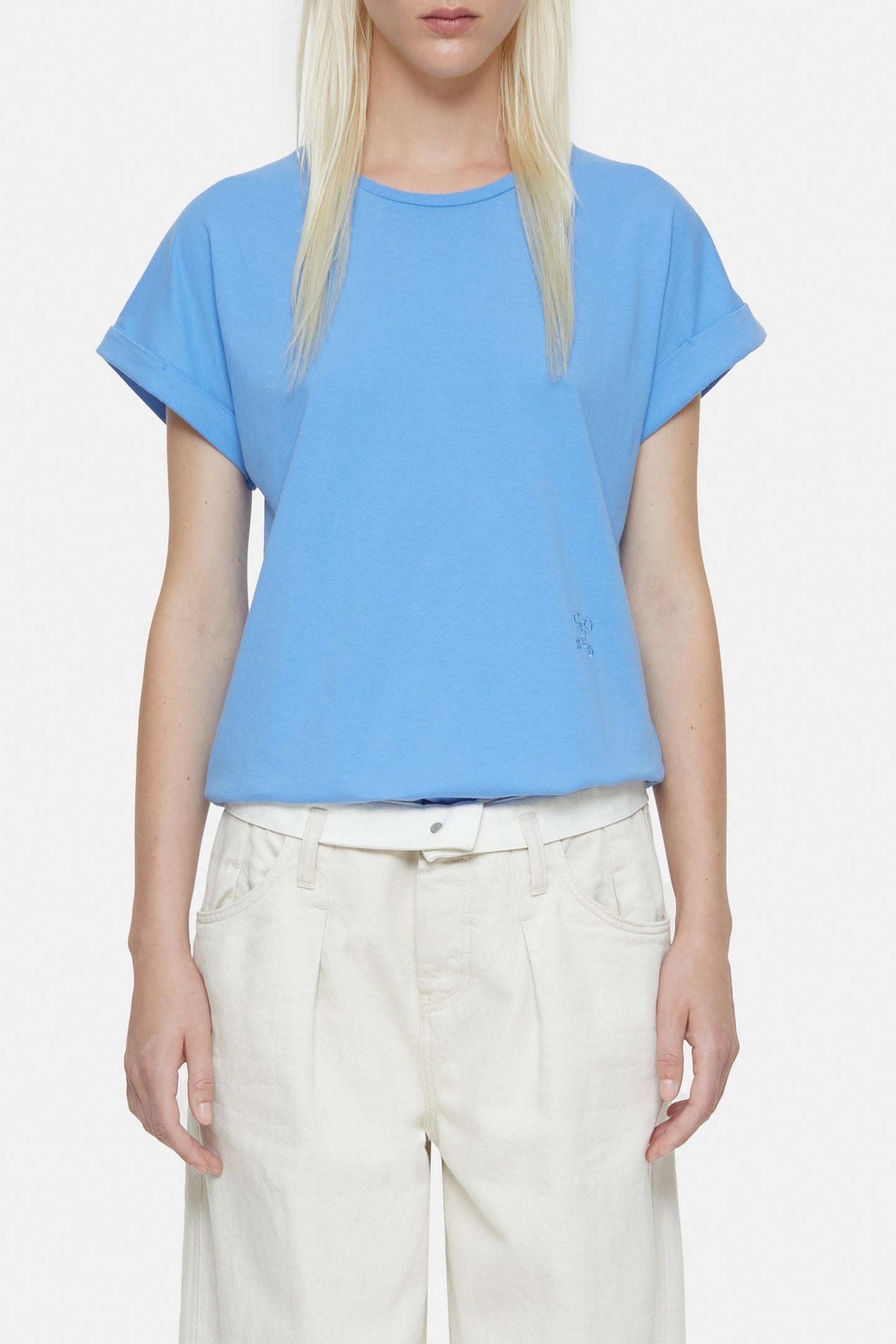 EASY SHIRT T-SHIRTS CHAMBRAY BLUE 1