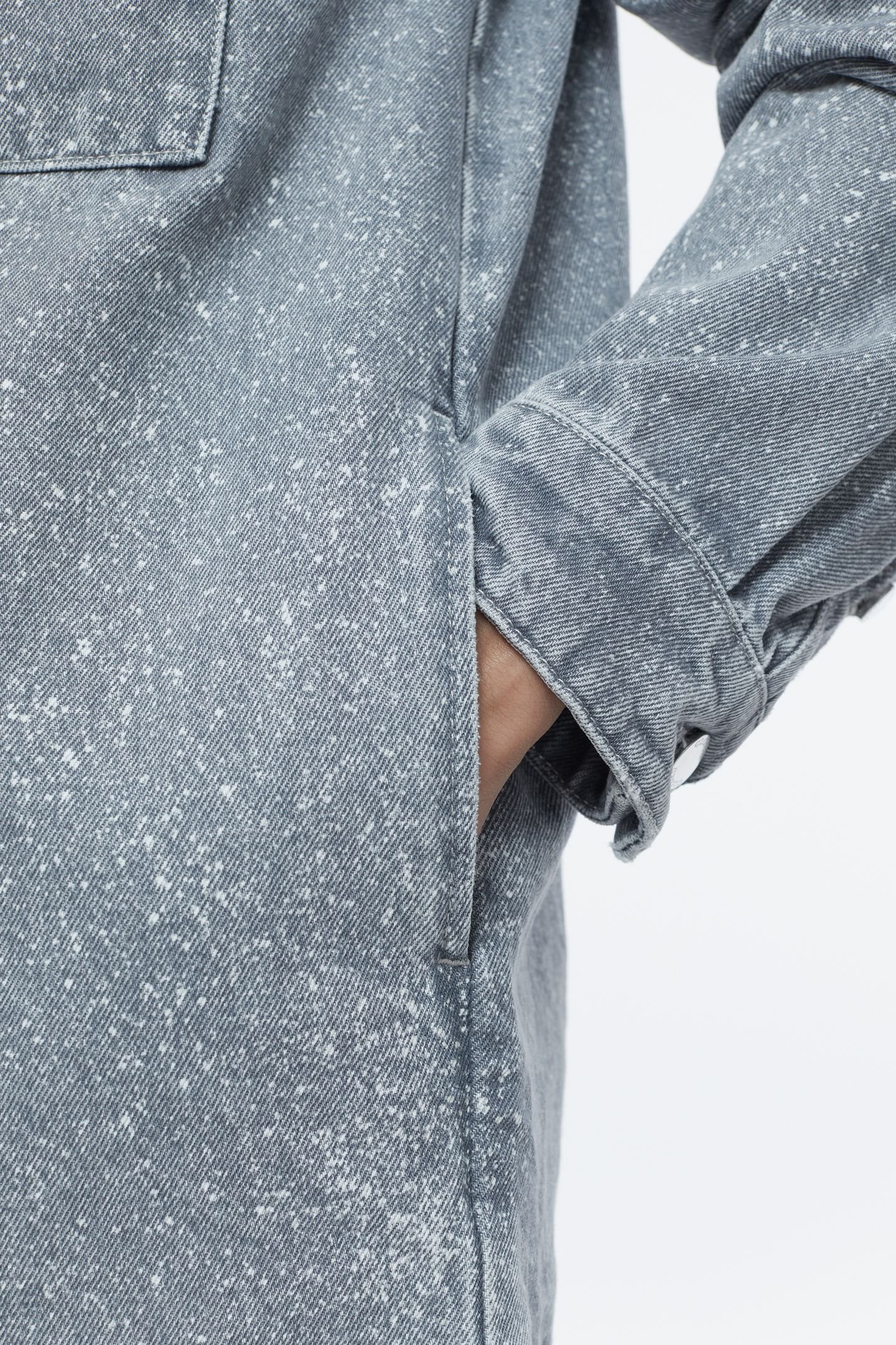 OVERSHIRT & BLOUSES MID GREY 3