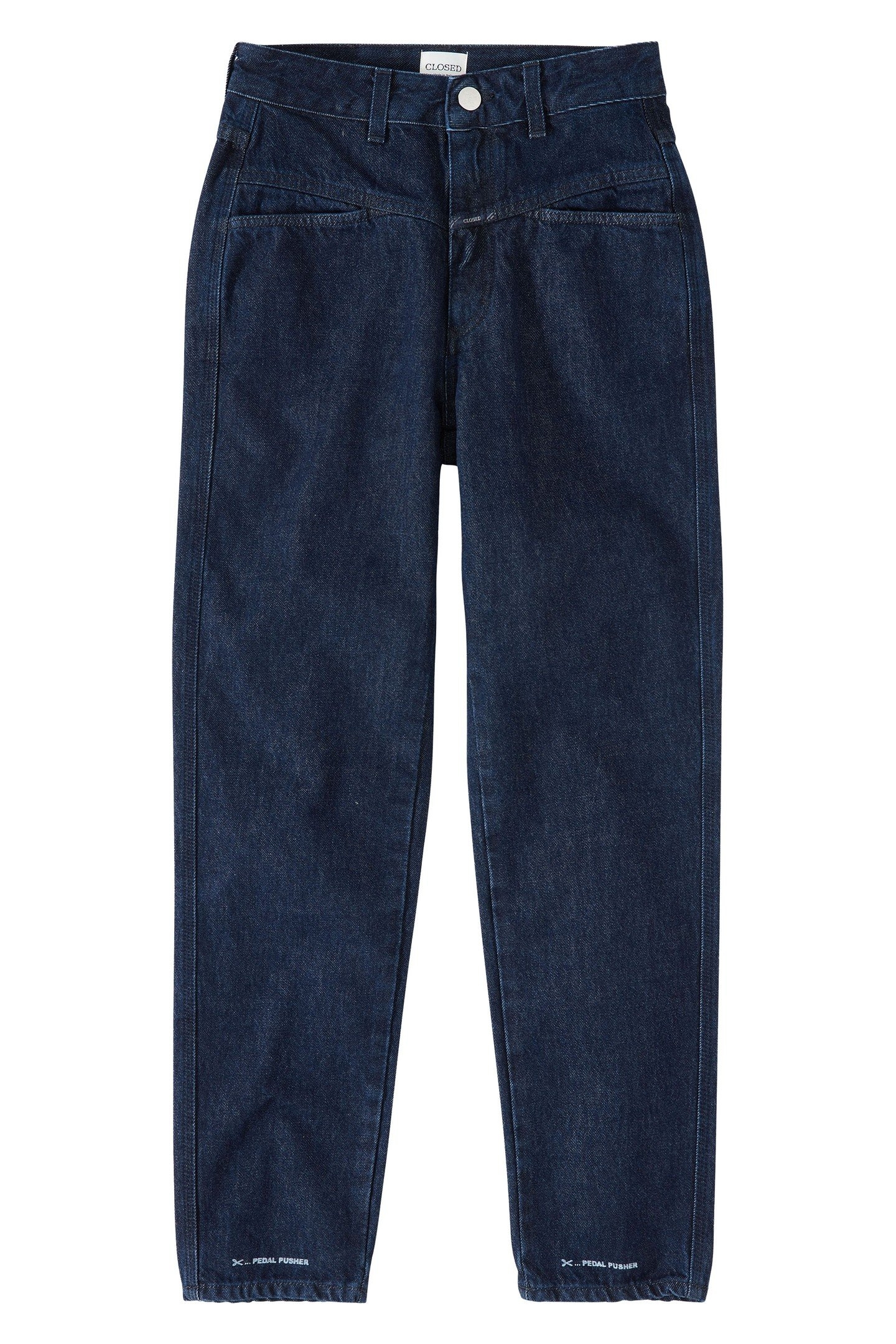 PEDAL PUSHER JEANS DARK BLUE 6