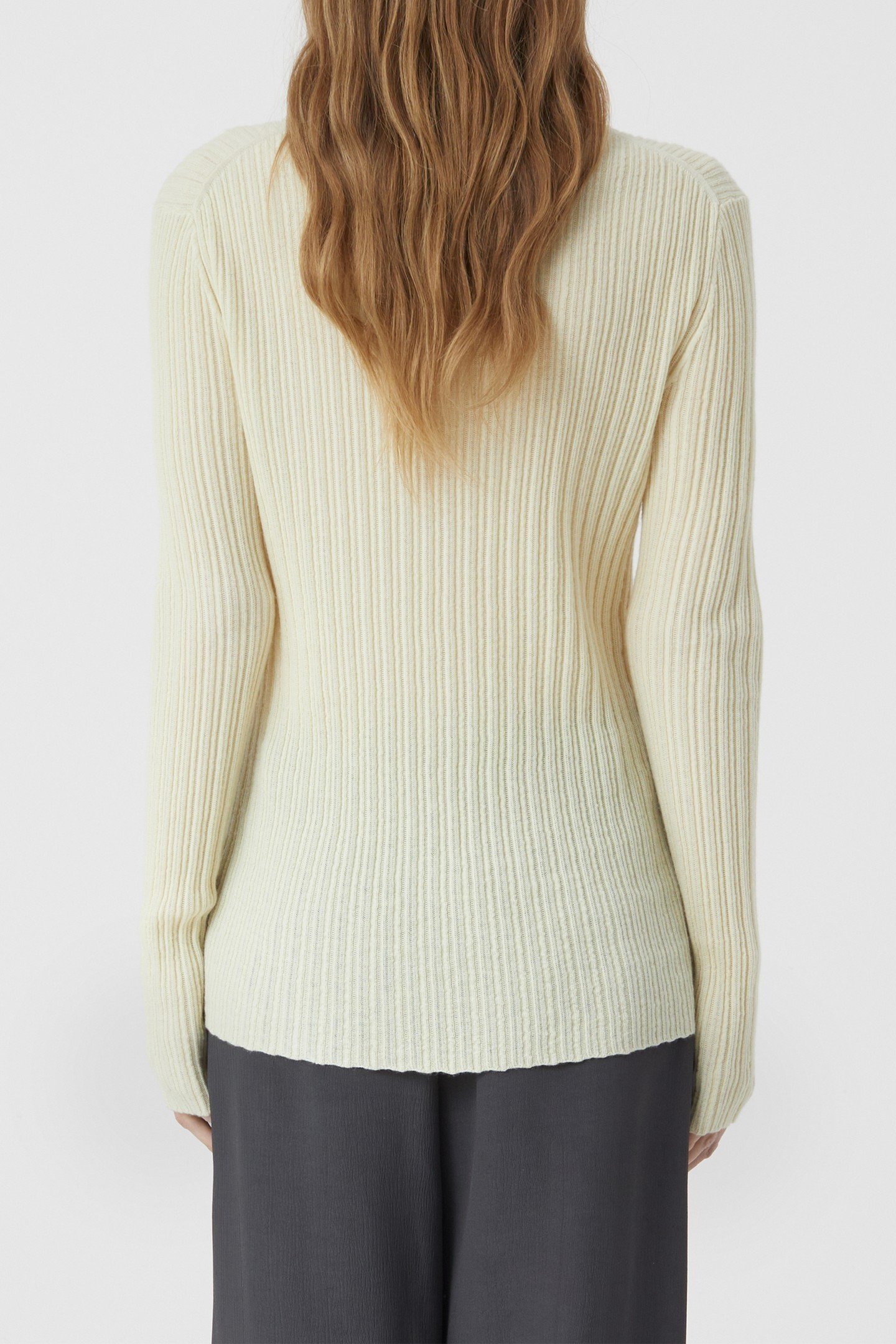 CREW NECK LONG SLEEVE KNITS SHELL 3