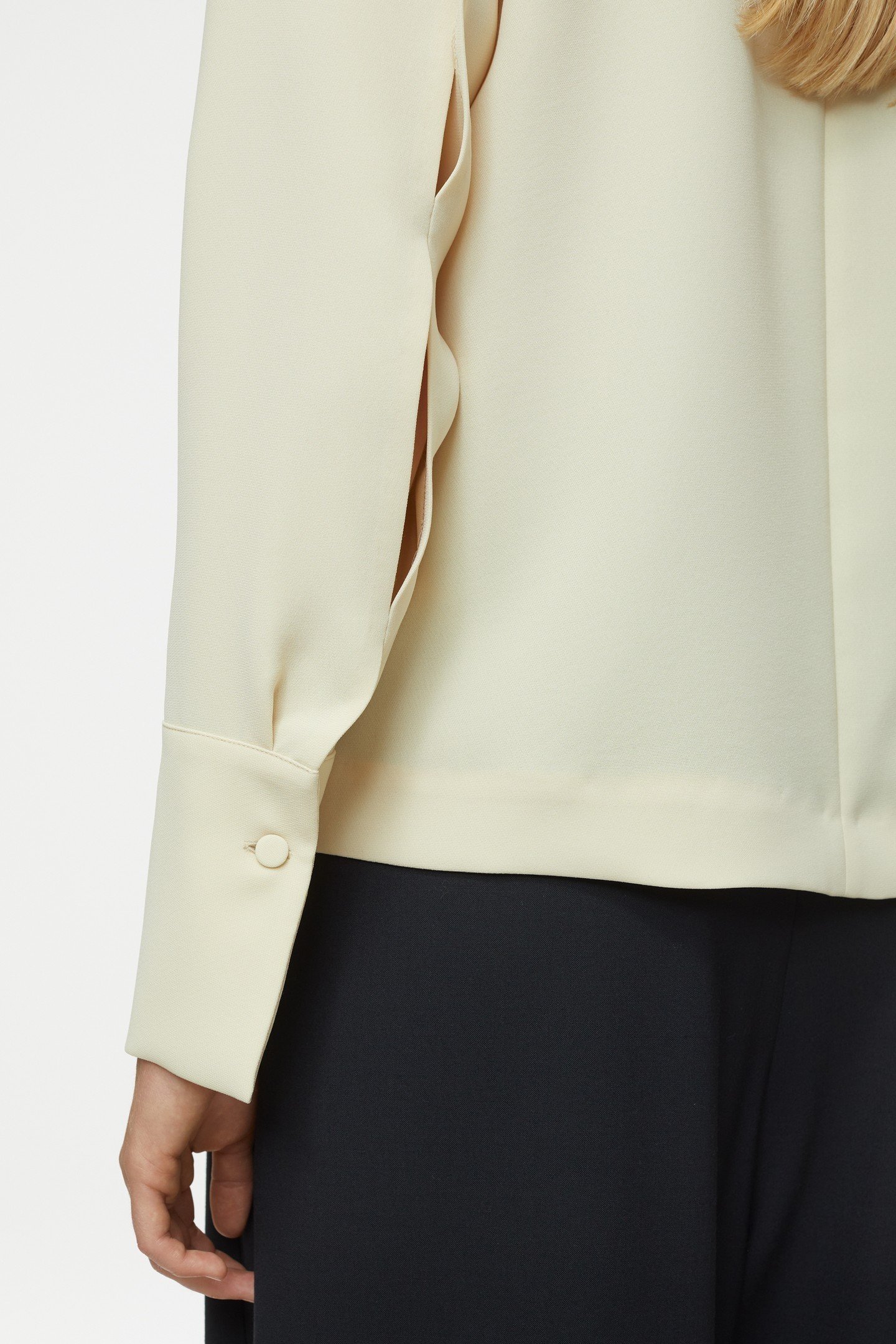 SLIT BLOUSE SHIRT SHELL 5