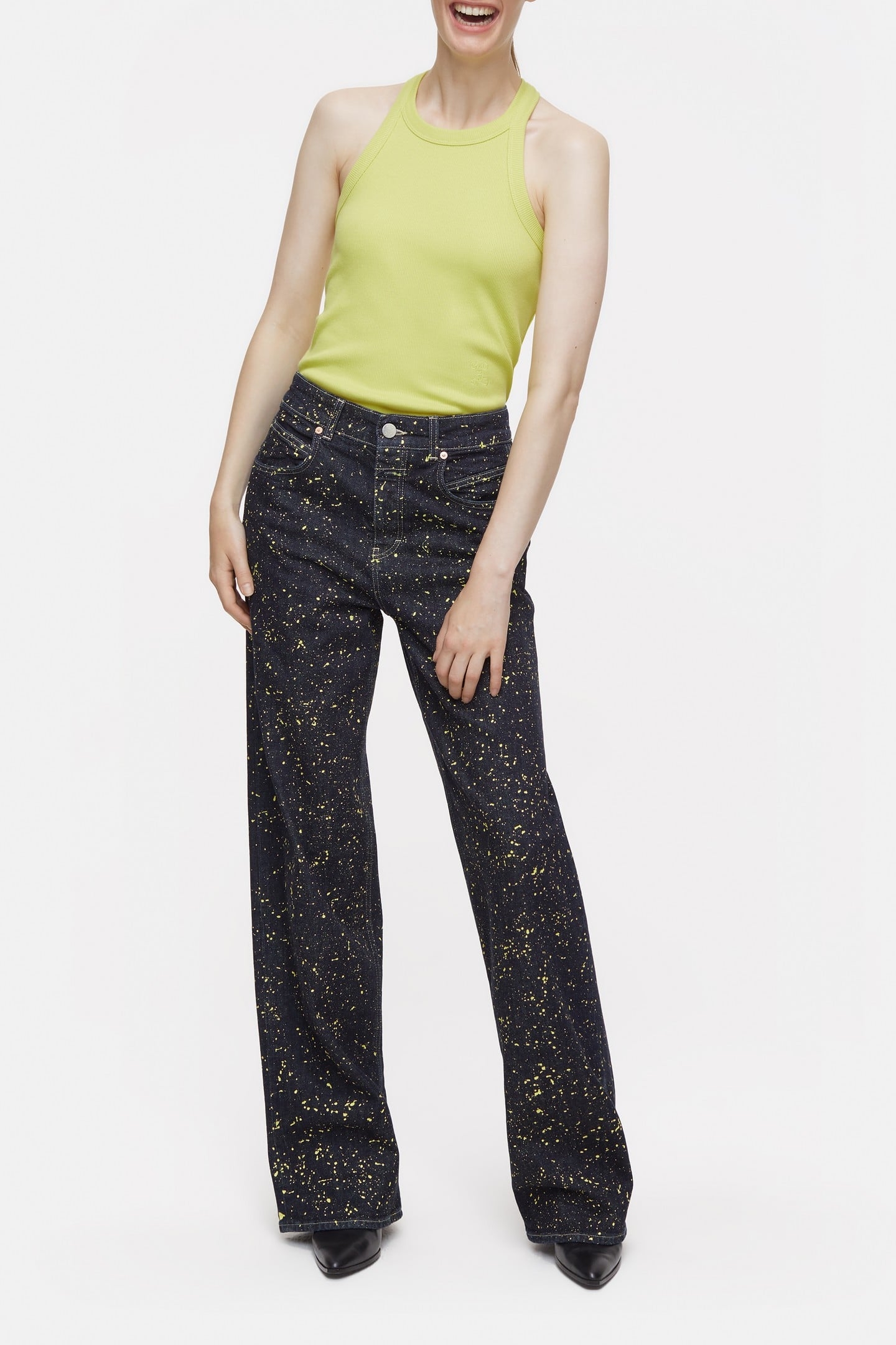 RACER TOP T-SHIRTS PRIMARY YELLOW 3