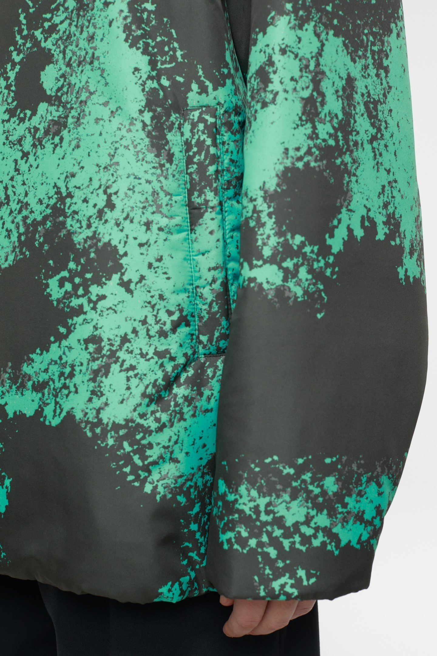 BOMBER JACKET GREEN WEED 7