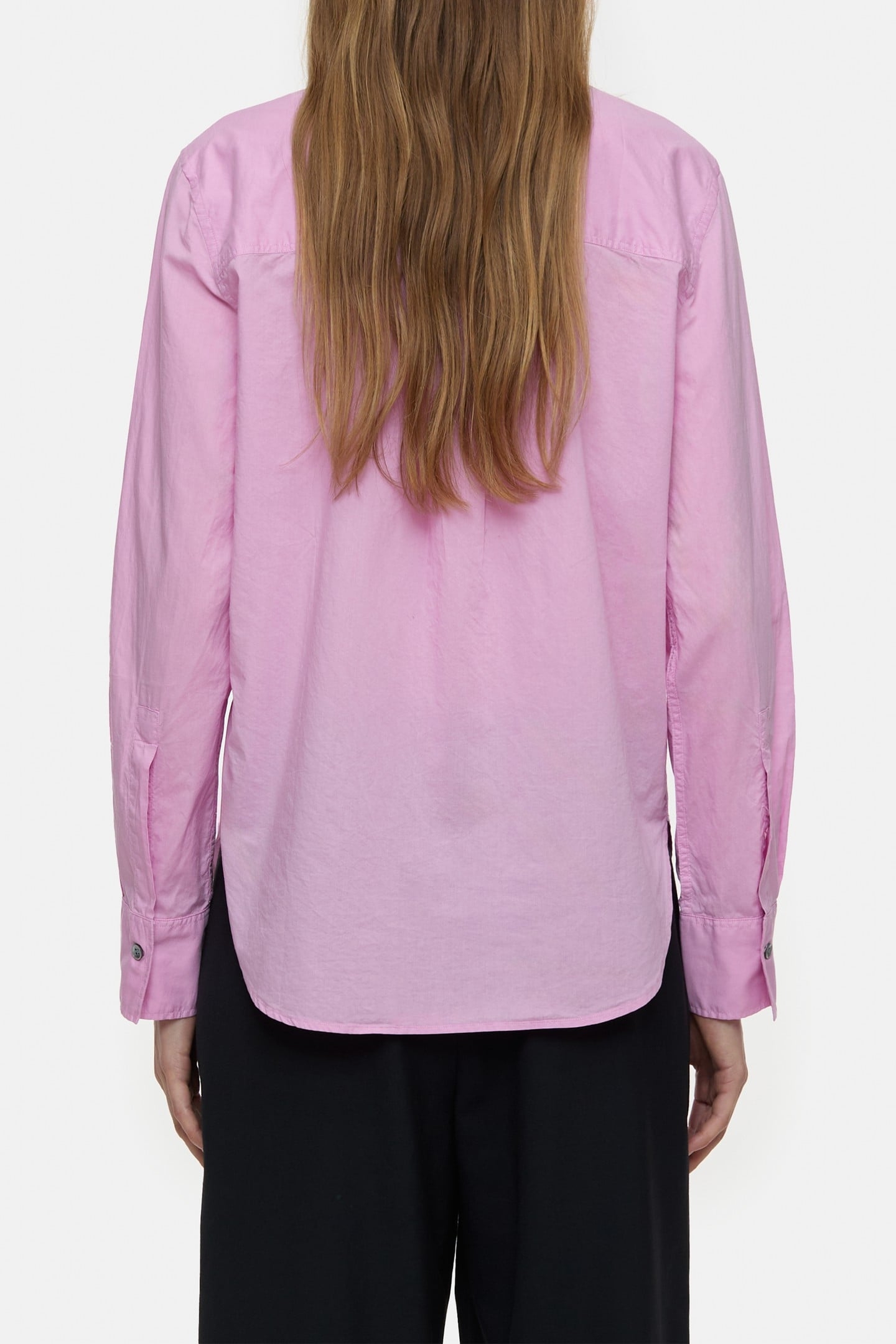 STRAIGHT FITTED SHIRT & BLOUSES PINK POENY 3