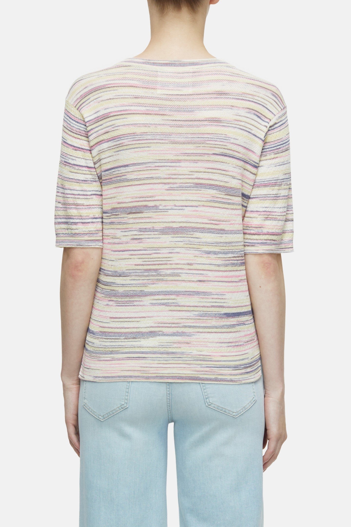 HENLEY SHORT SLEEVE KNITS MULTI COLOUR 4