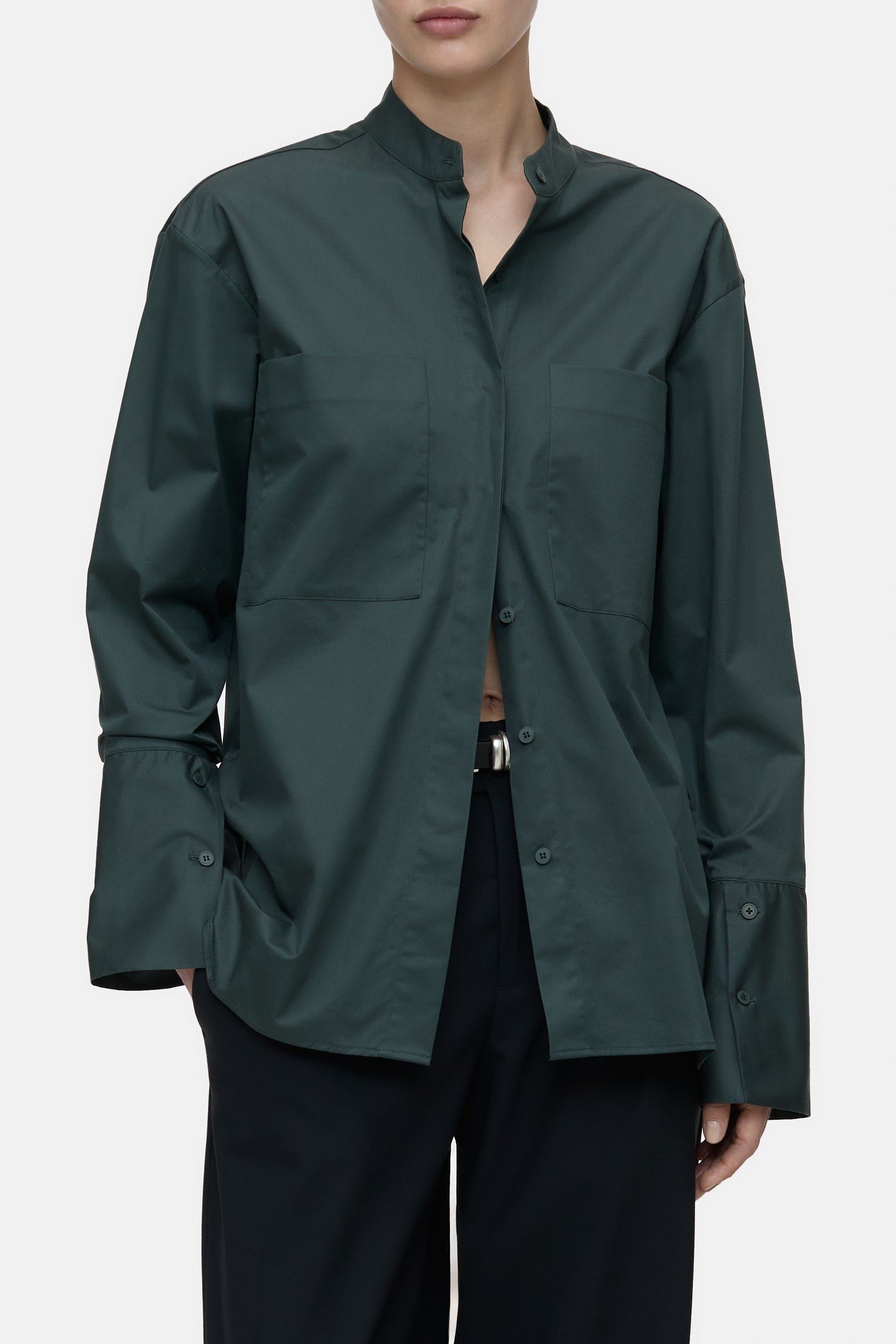 TWO POCKET SHIRT & BLOUSES PINI GREEN 2