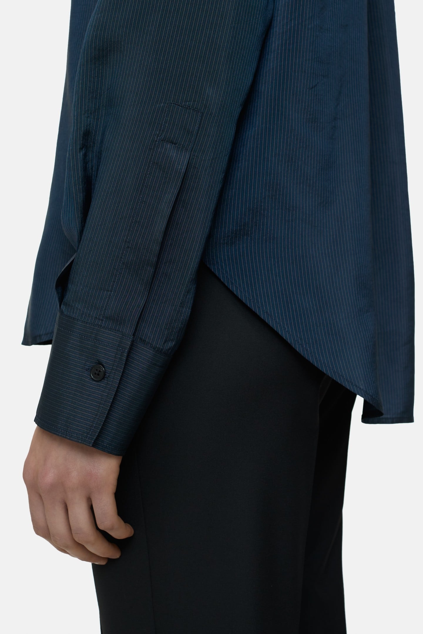 STRAIGHT FITTED SHIRT & BLOUSES SPACE BLUE 5