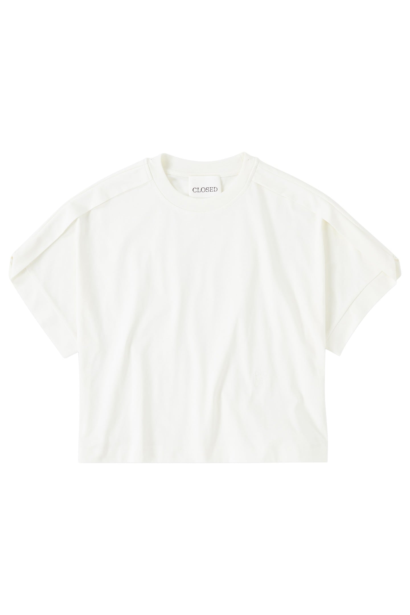 DRAPED T-SHIRT T-SHIRTS IVORY 4