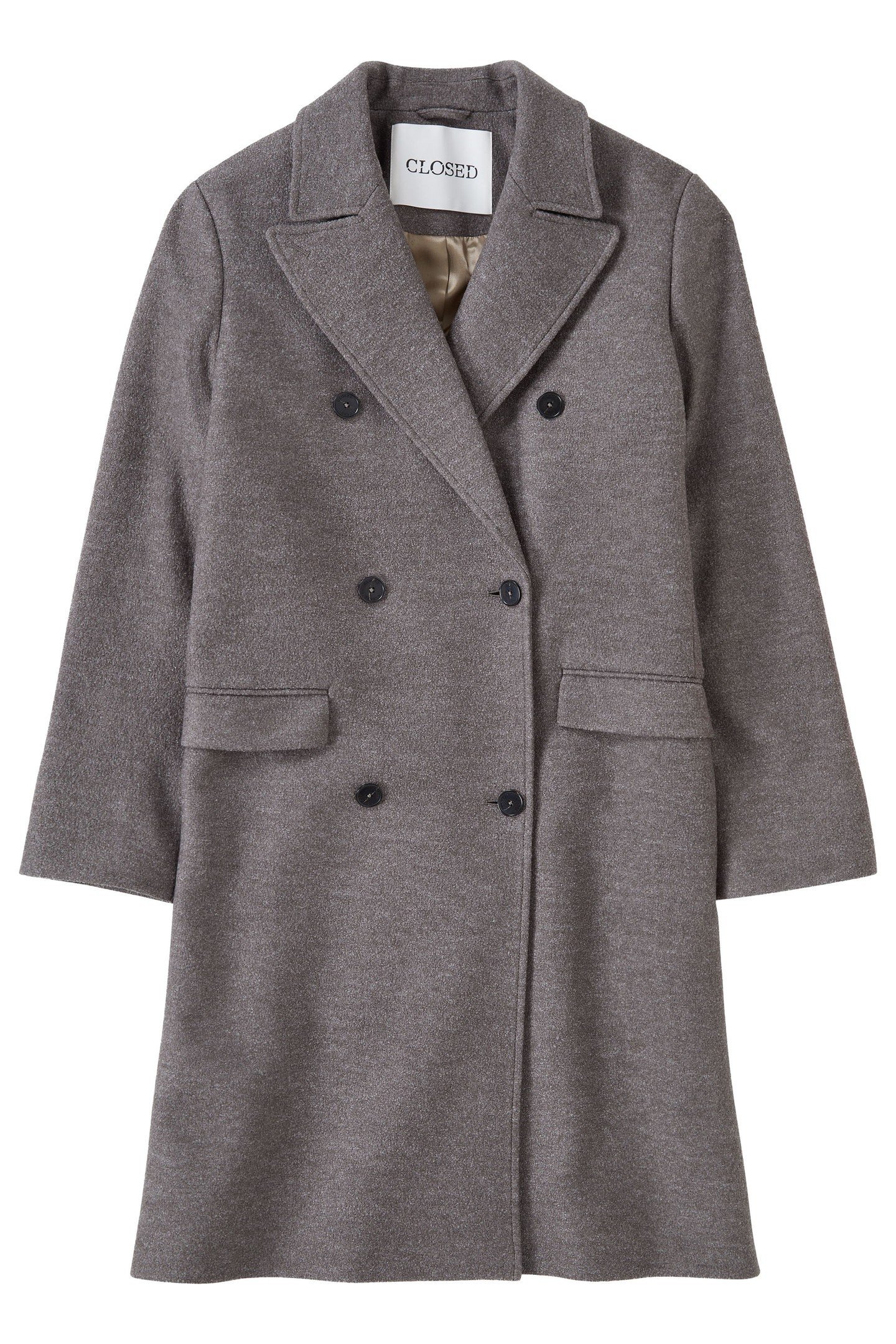 WOOL COAT JACKET HERITAGE GREY 4