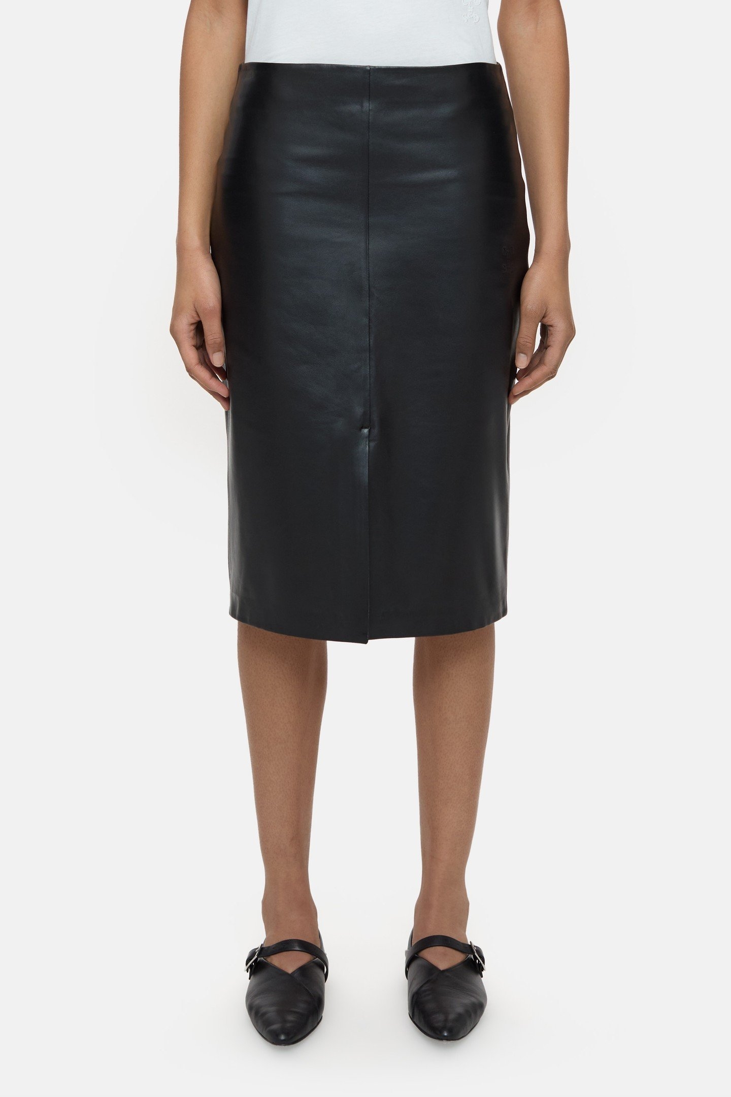 LEATHER SKIRT BLACK 3