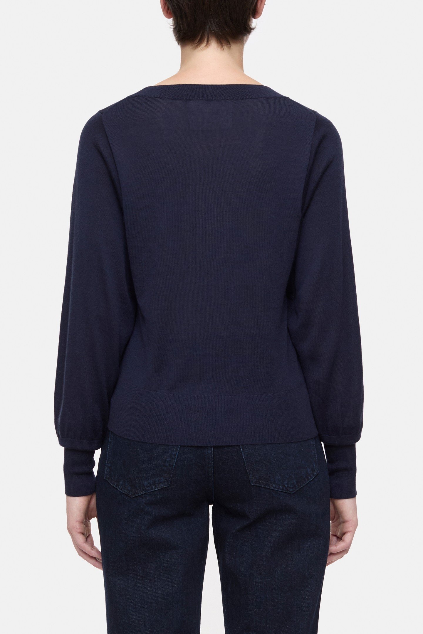MOCK NECK LONG SLEEVE KNITS DARK NIGHT 2