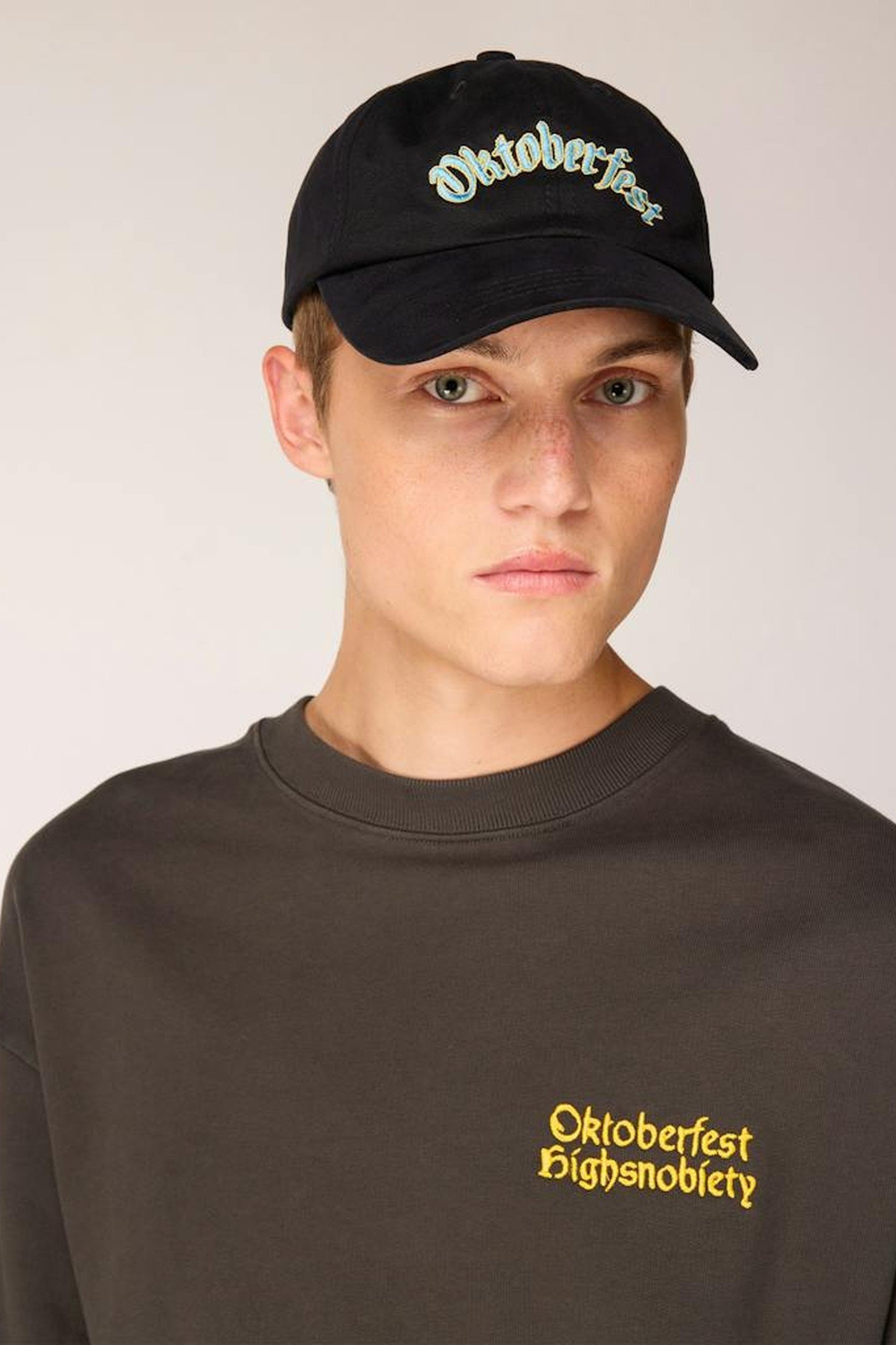 HIGHSNOBIETY – BLACK LOGO CAP BLACK 1