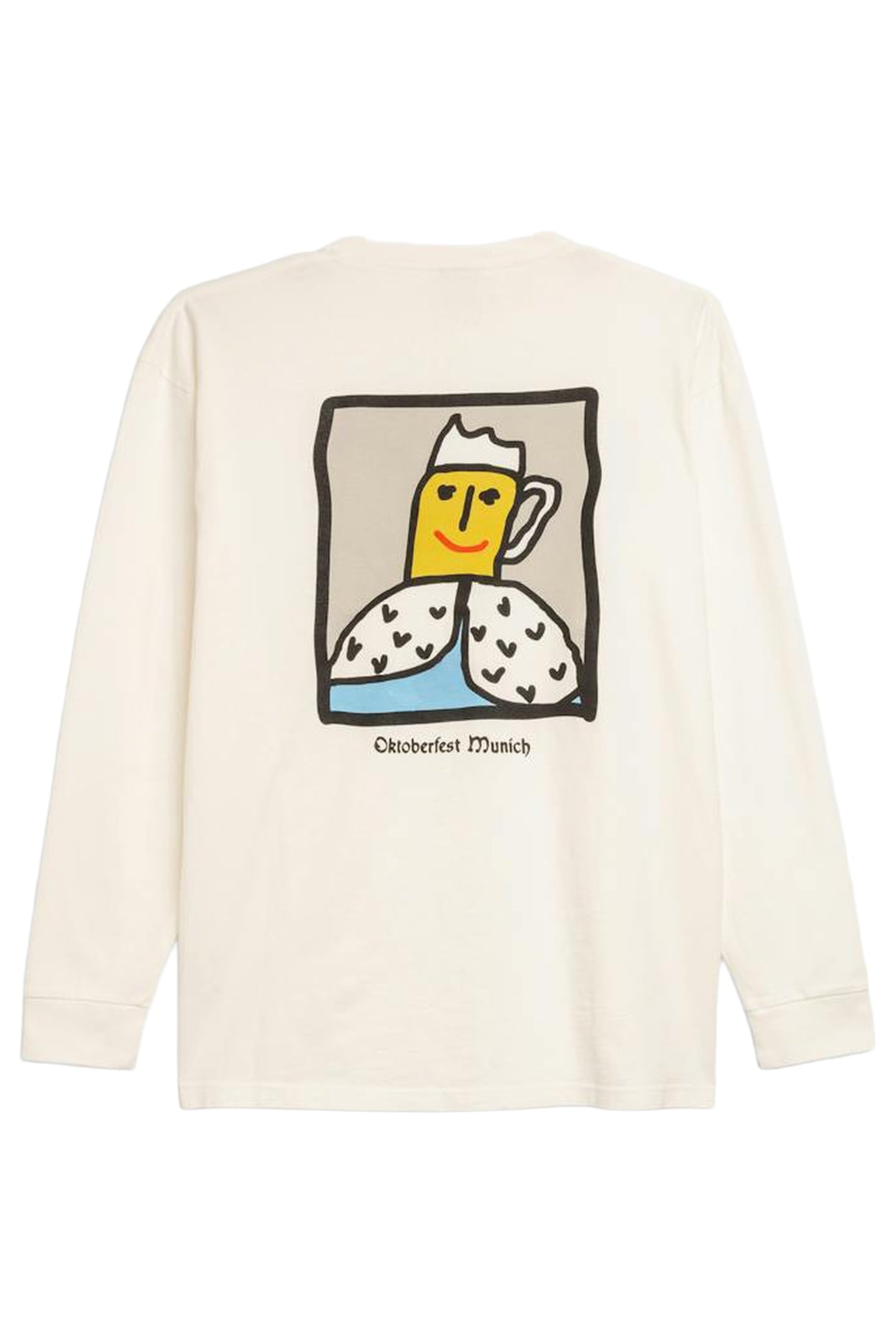 HIGHSNOBIETY – POSTER LONG-SLEEVE JERSEY WHITE 3