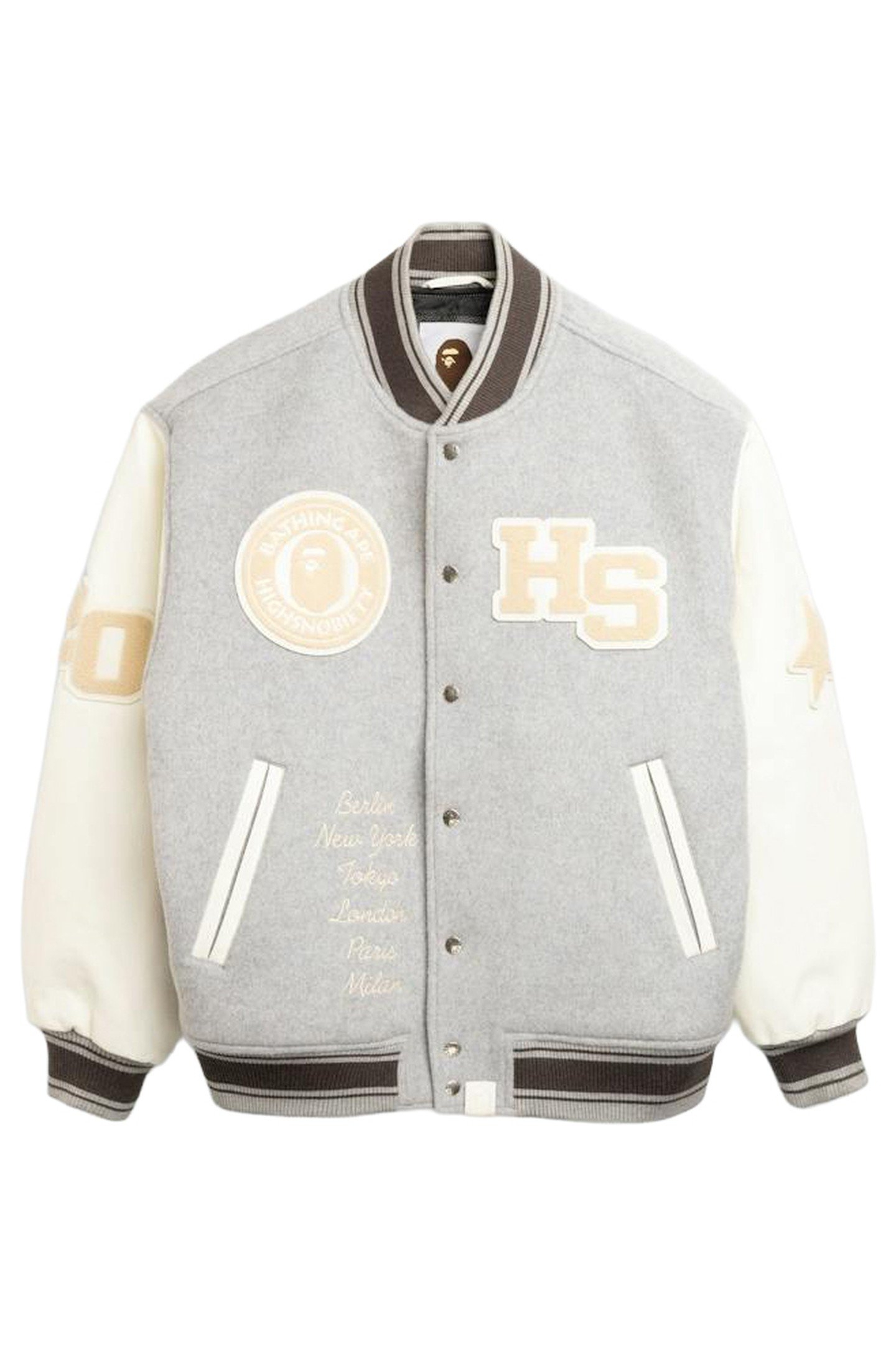 BAPE X  HIGHSNOBIETY – VARSITY JACKET 1