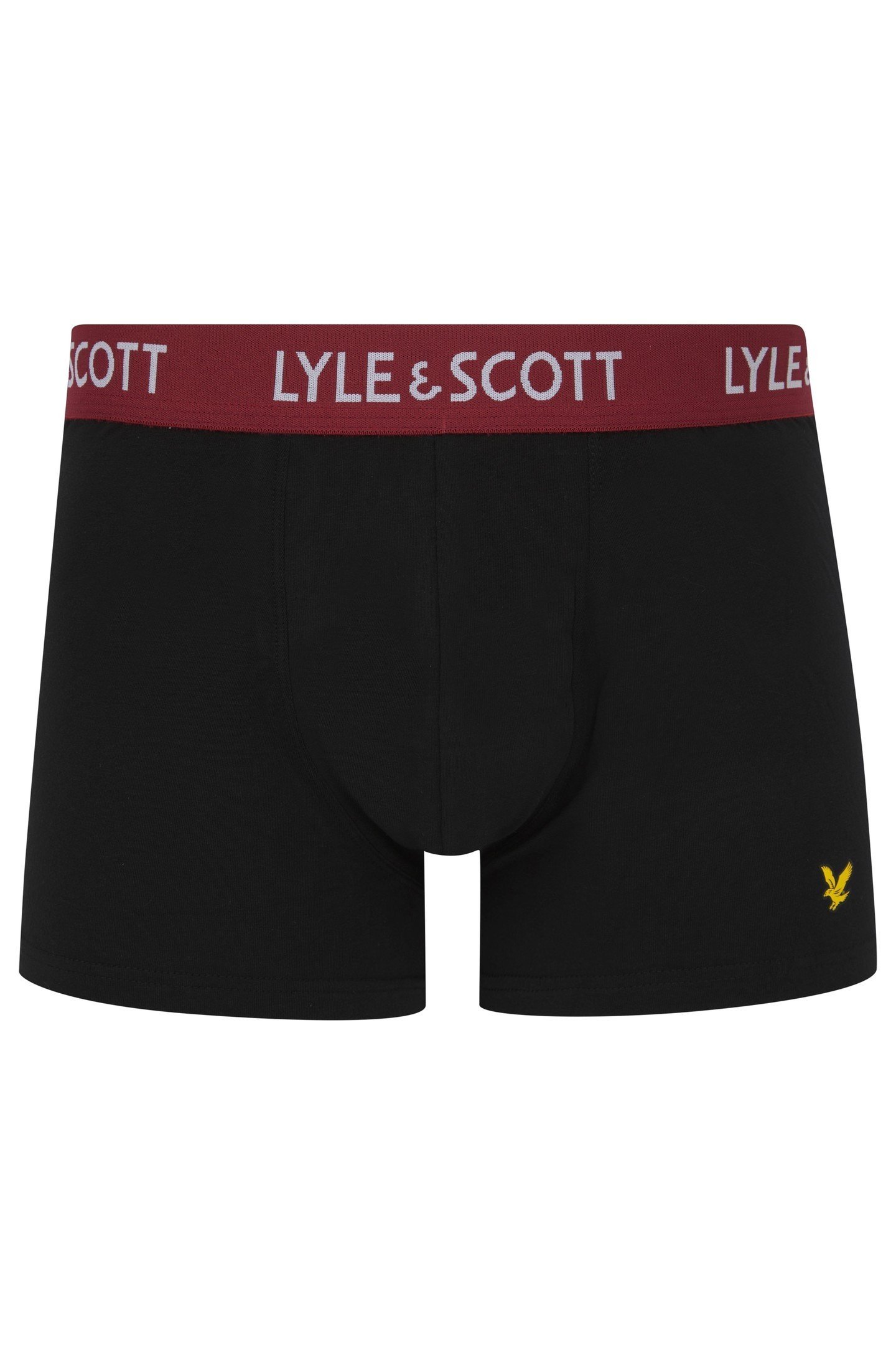 MILLER 5 PACK TRUNKS BLACK MULTI WAISTBANDS 2