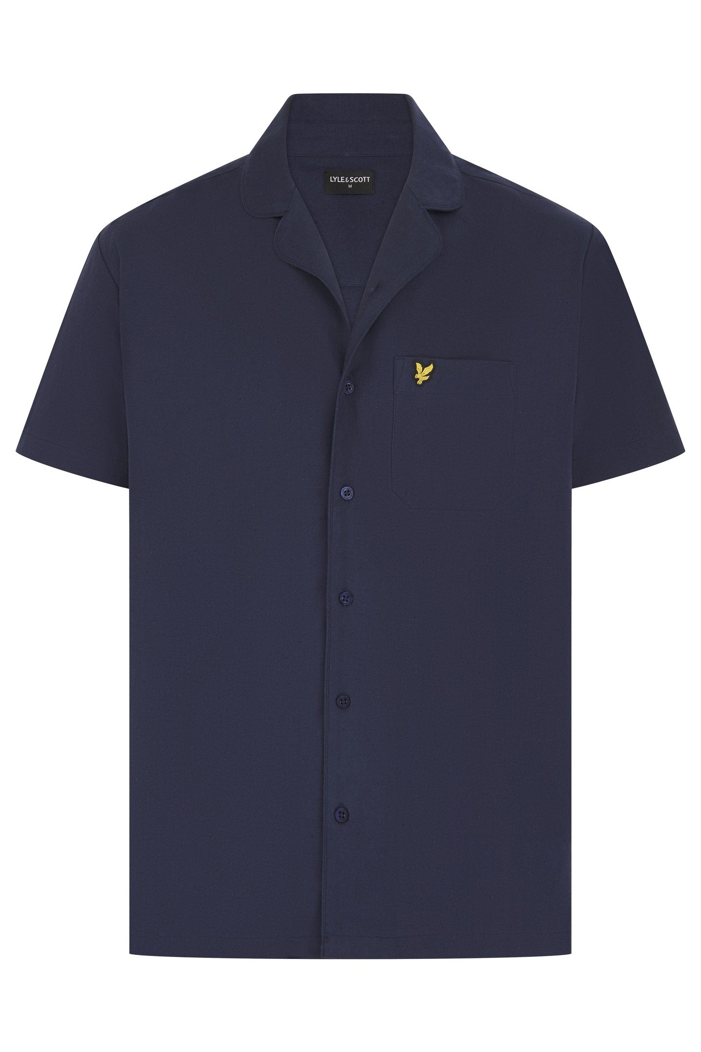 REMMINGTON SHORT SLEEVE FLAX SLEEP SUIT PEACOAT 2