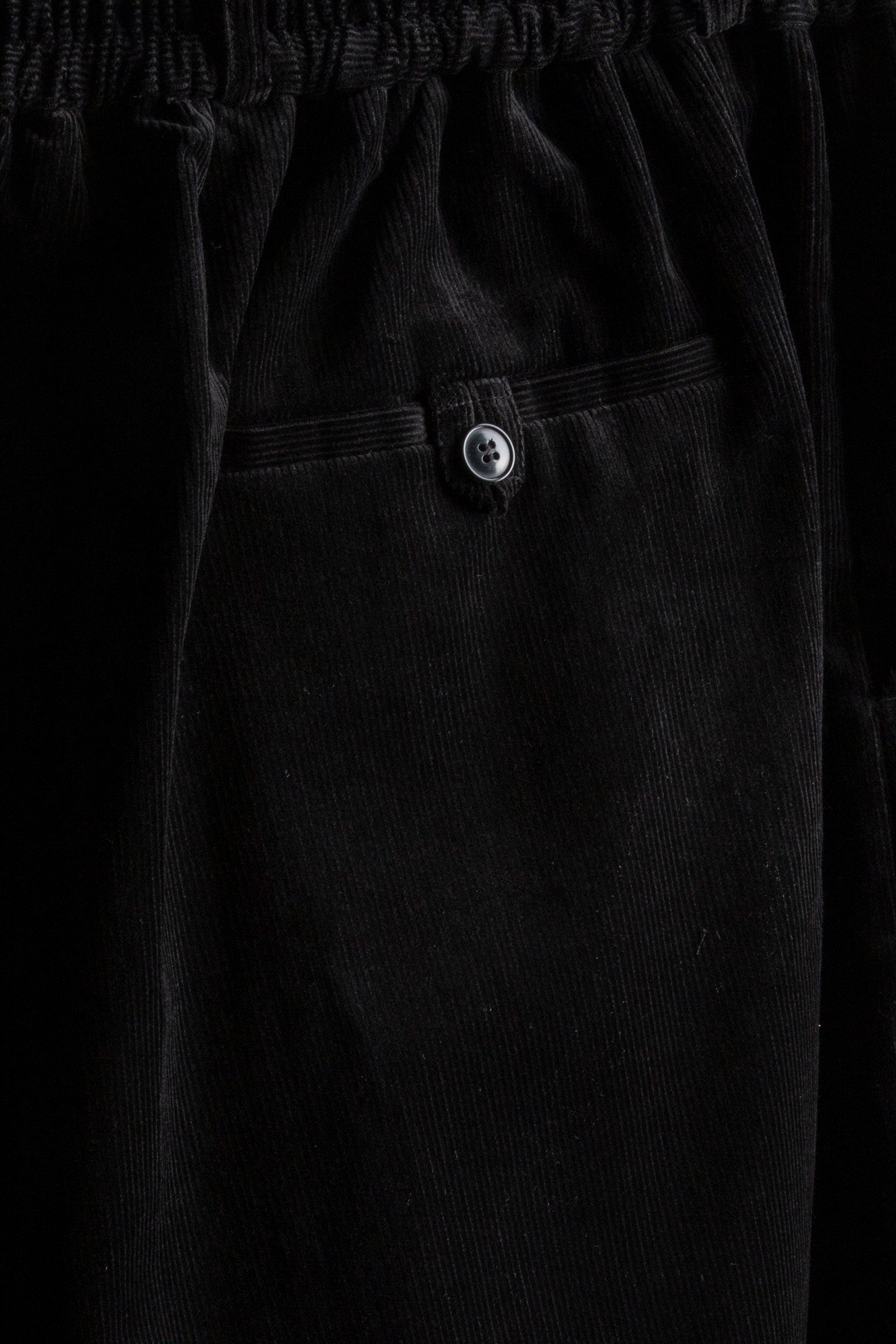 MARTINE ROSE – EXTREME WIDE LEG TAILORED TROUSER BLACK 3