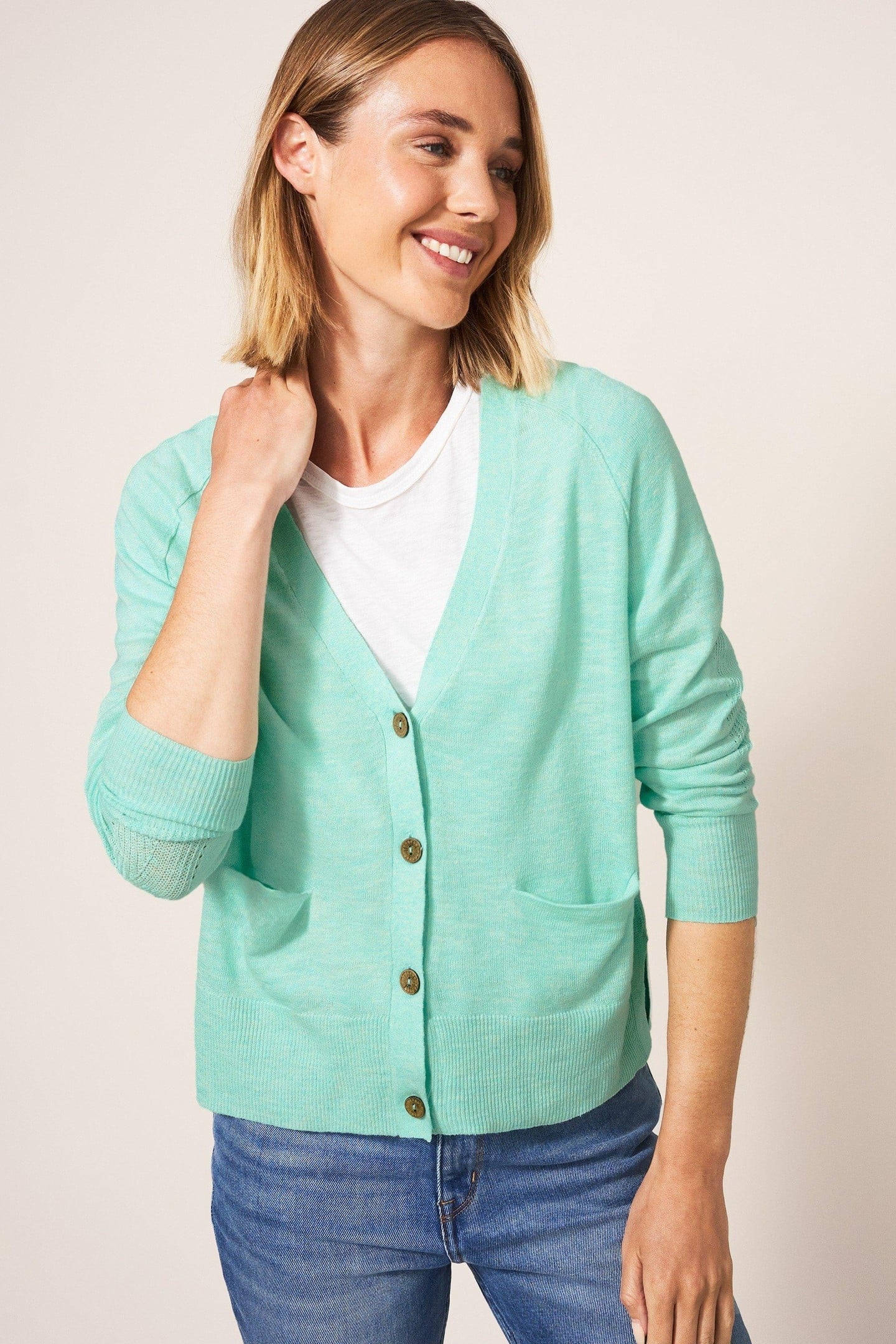 SOPHIA CARDI BRIGHT BLUE 1