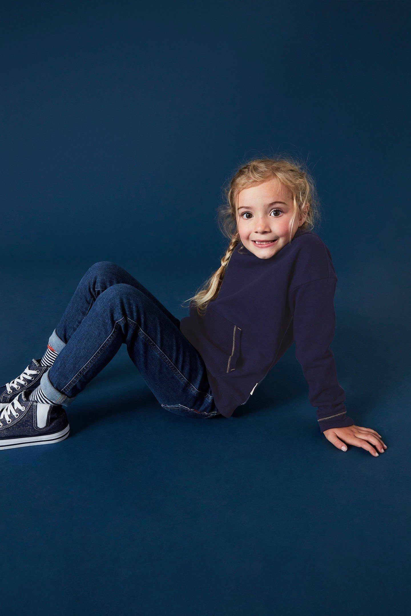 ASHER OVERHEAD SWEAT DARK NAVY 3