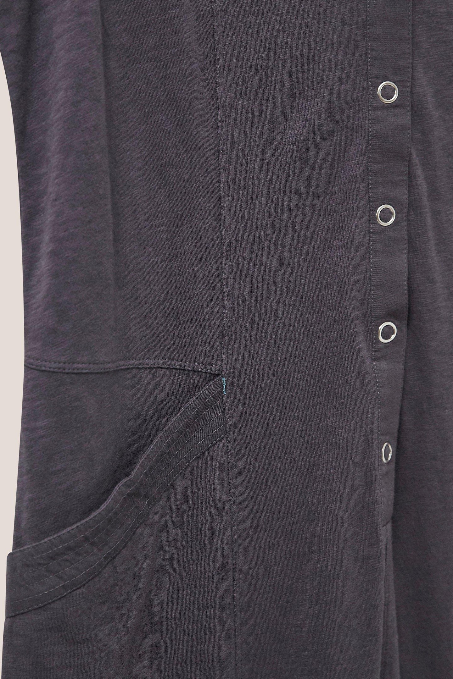 ISLA JERSEY JUMPSUIT CHARCOAL GREY 4