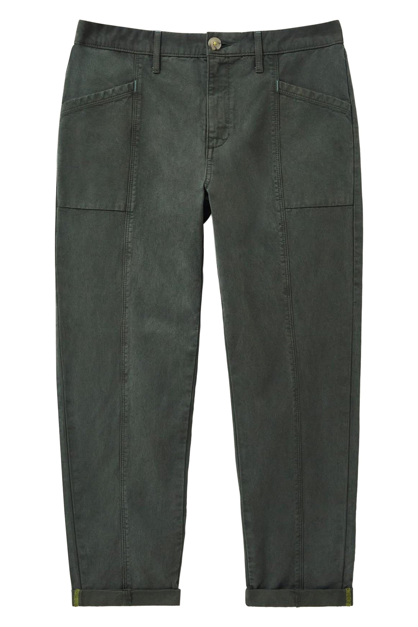 THEA TROUSER KHAKI GREEN 2