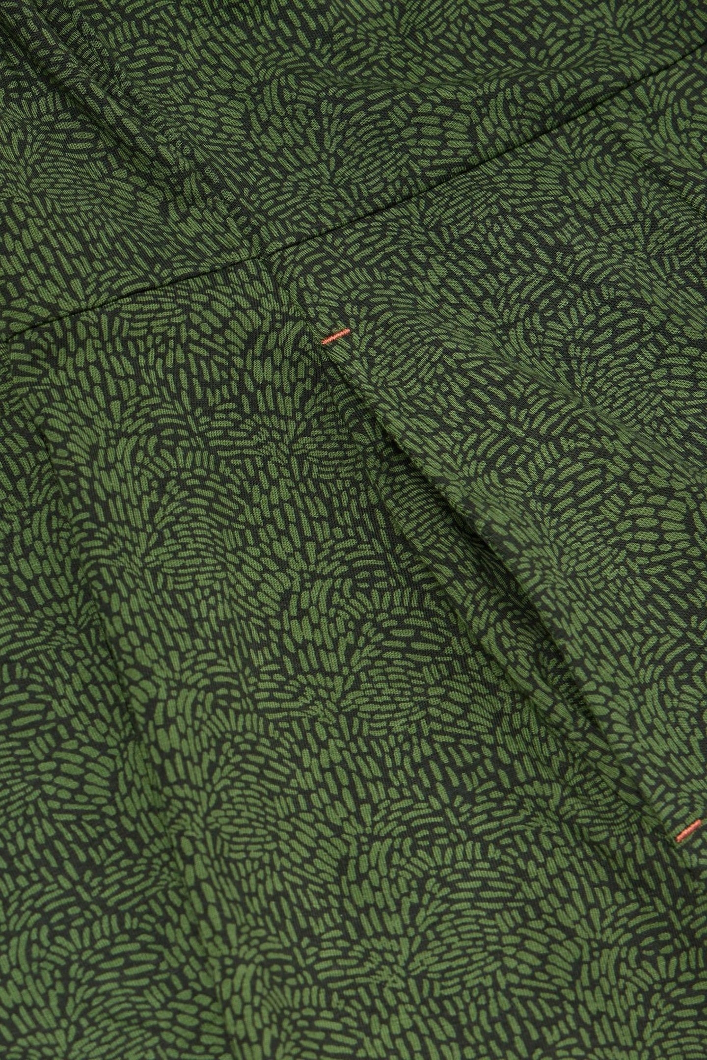 MADELINE JERSEY DRESS GREEN PRINT 4