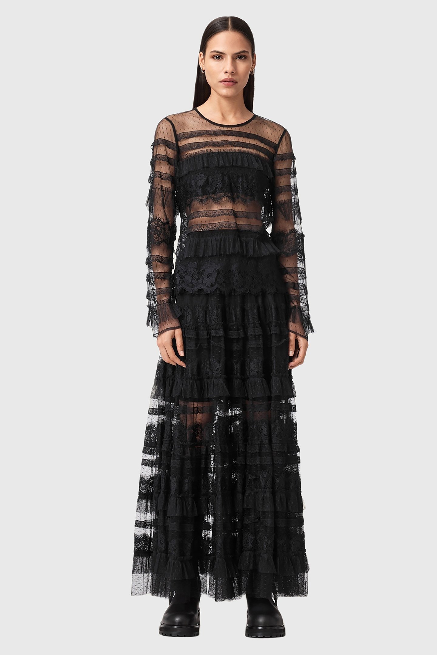 ARLEA TULLE TOP BLACK 3