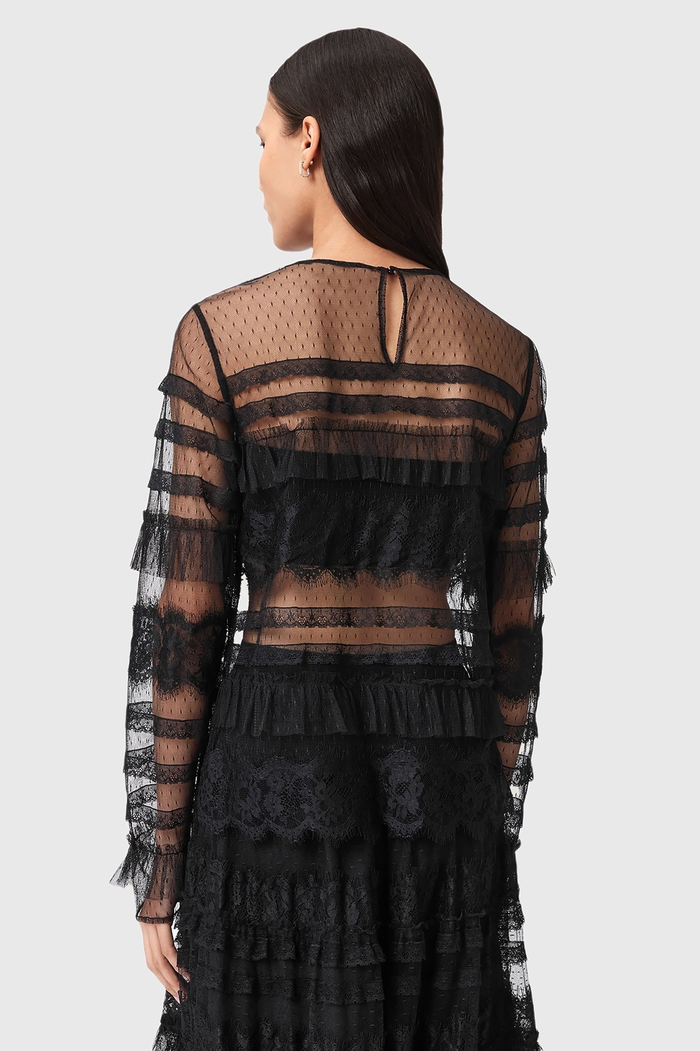 ARLEA TULLE TOP BLACK 2