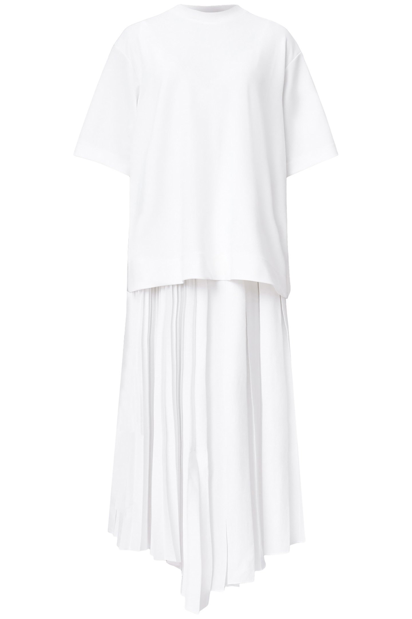 JAX TEE DRESS CHALK WHITE 5