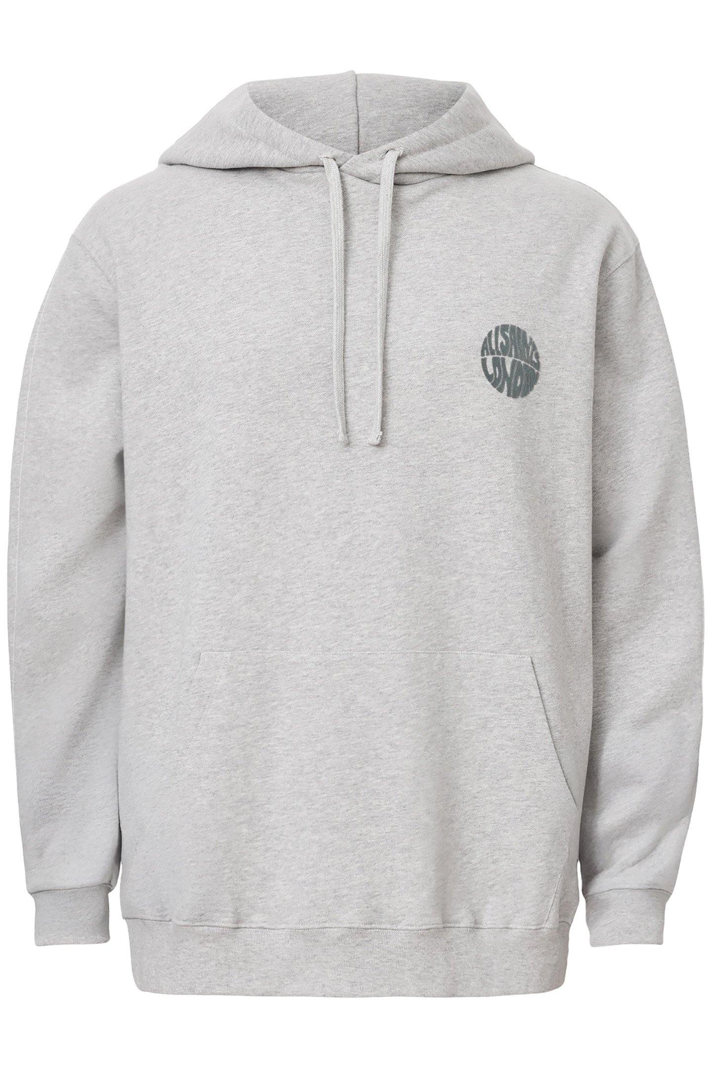WAVED OTH HOODY LIGHT GREY MARL 6