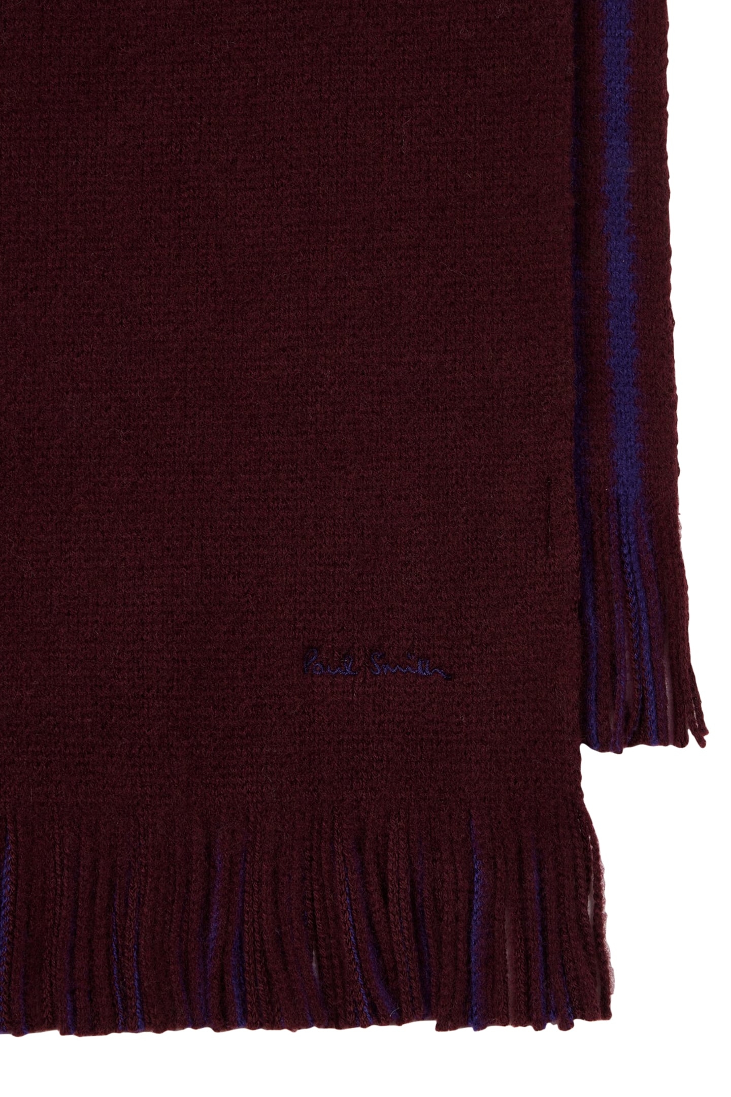 SCARF MULTI EDGE REVERSIBLE BURGUNDY/ BORDE 2