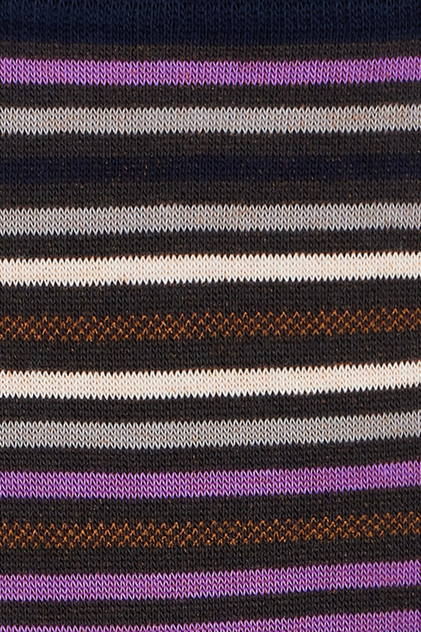 SOCK GAVIN STRIPE NAVY 3