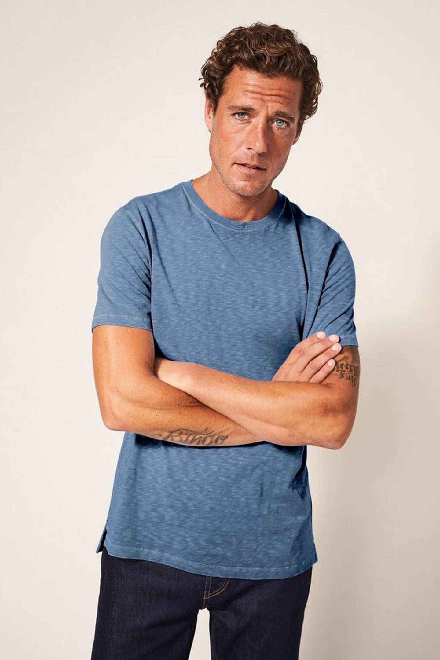 ABERSOCH SHORT SLEEVE TEE MID CORAL 4