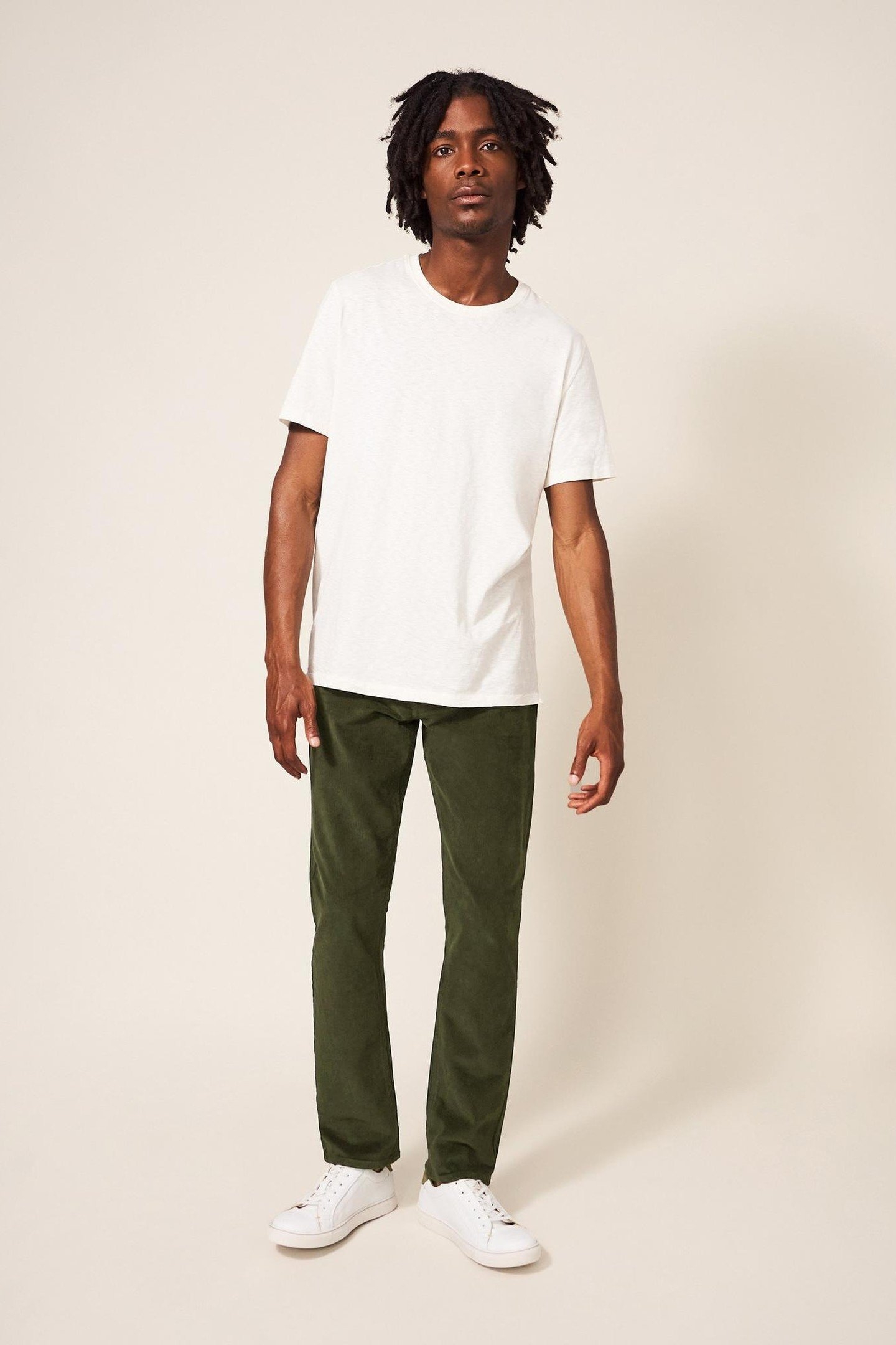 CROSBY CORD TROUSER LIGHT GREEN 3