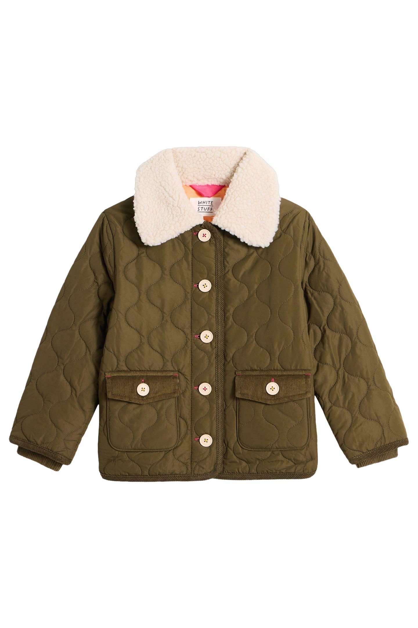 QUILTED JACKET KHAKI GREEN 3
