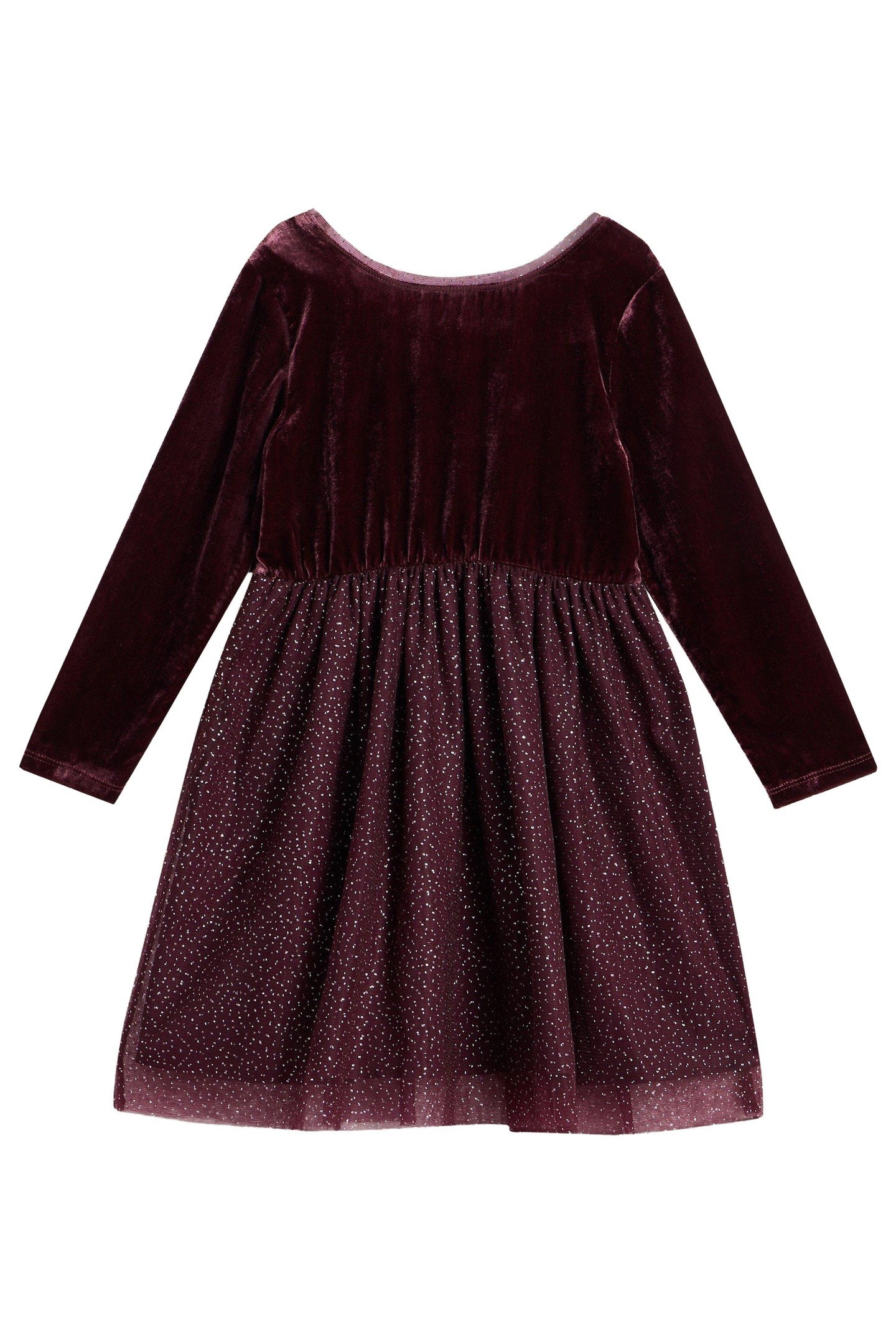ARABELLA DRESS DARK PLUM 2