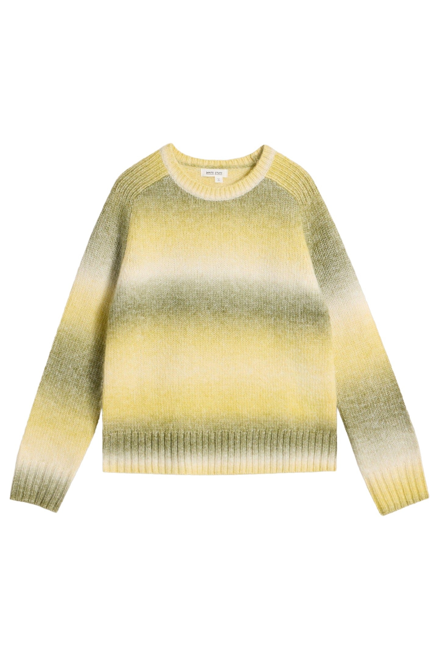 SPACE DYE JUMPER CHARTREUSE MULTI 1