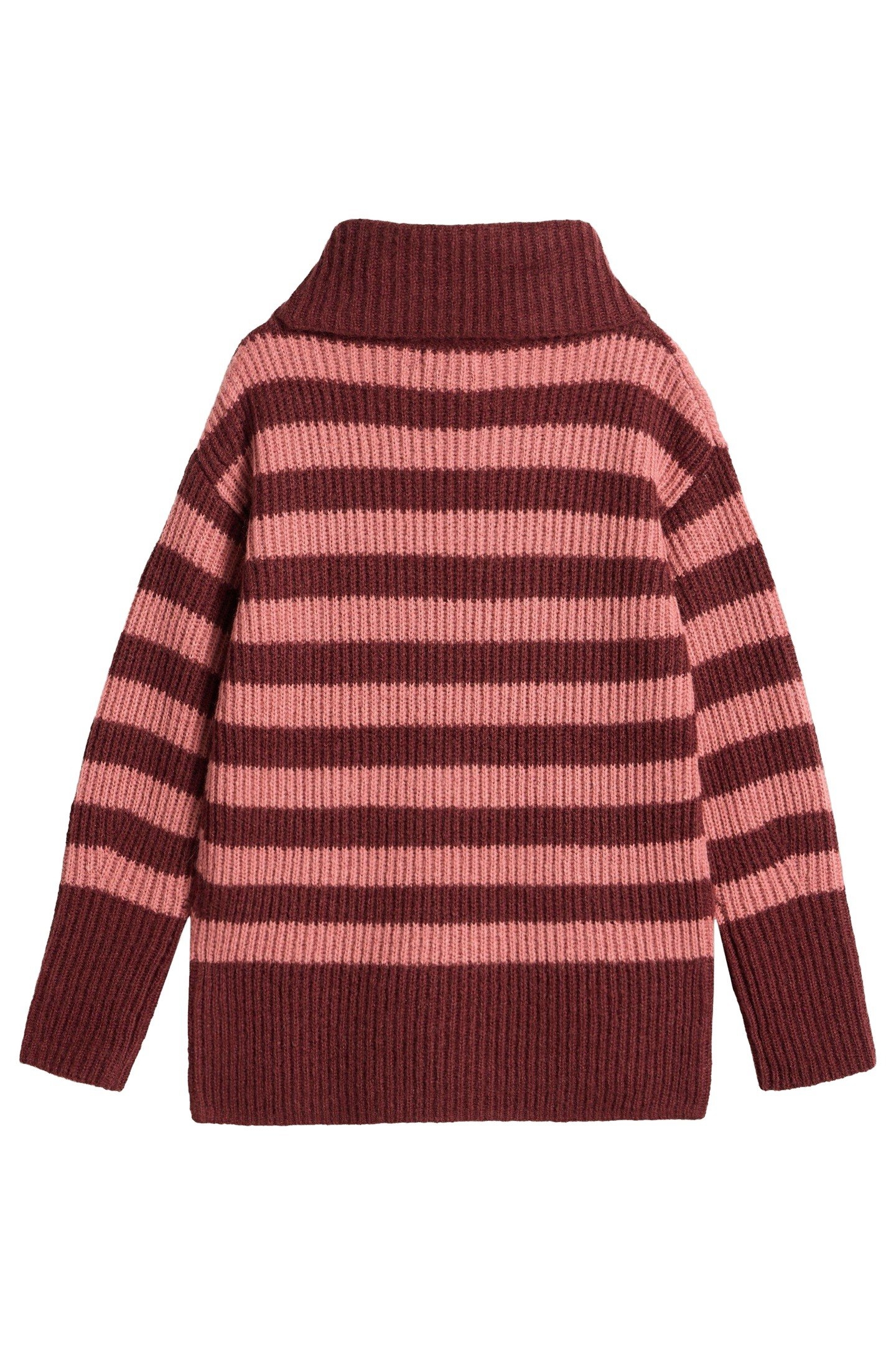ROLL NECK JUMPER PLUM MULTI 2